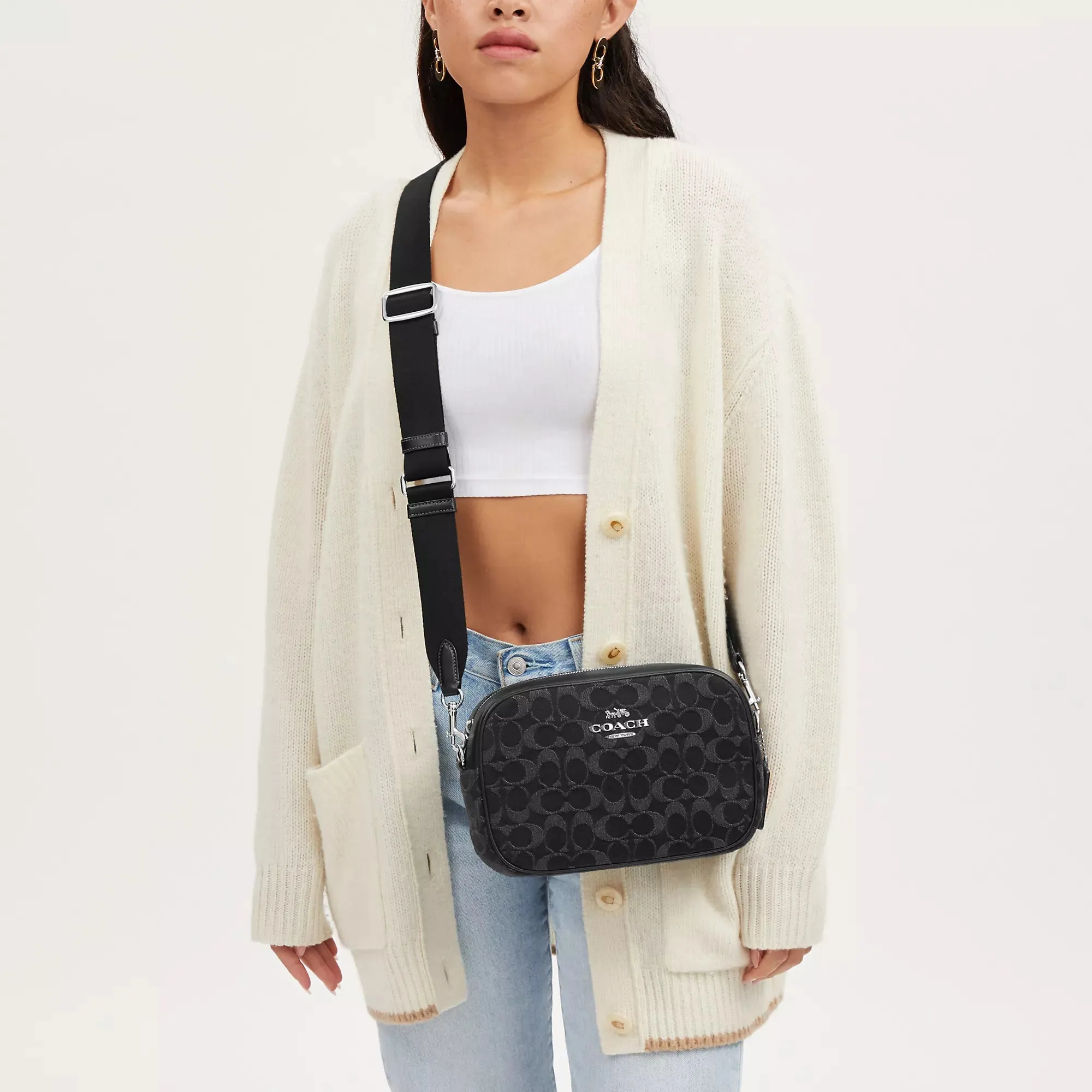 Coach Outlet Jamie Camera Bag In Signature Denim