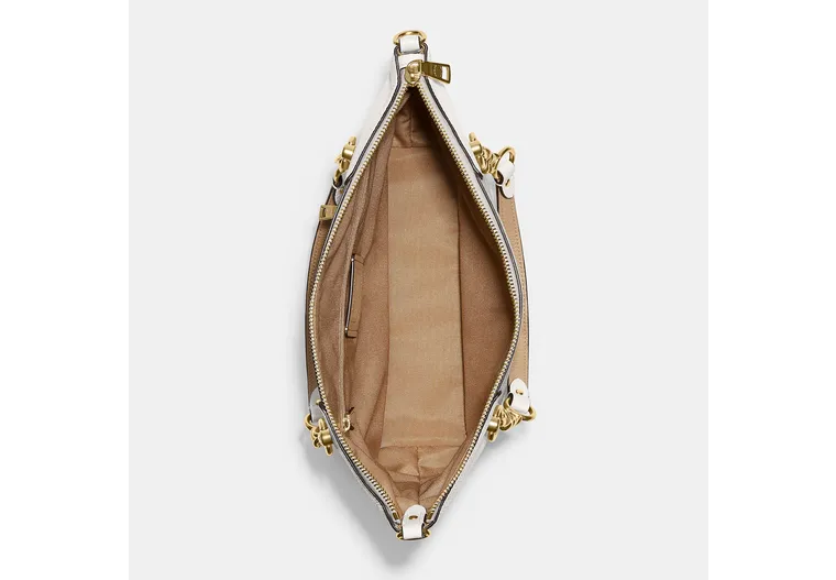 Coach Outlet Kacey Chain Satchel In Signature Canvas