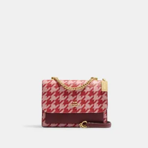 Coach Outlet Klare Crossbody With Houndstooth Print
