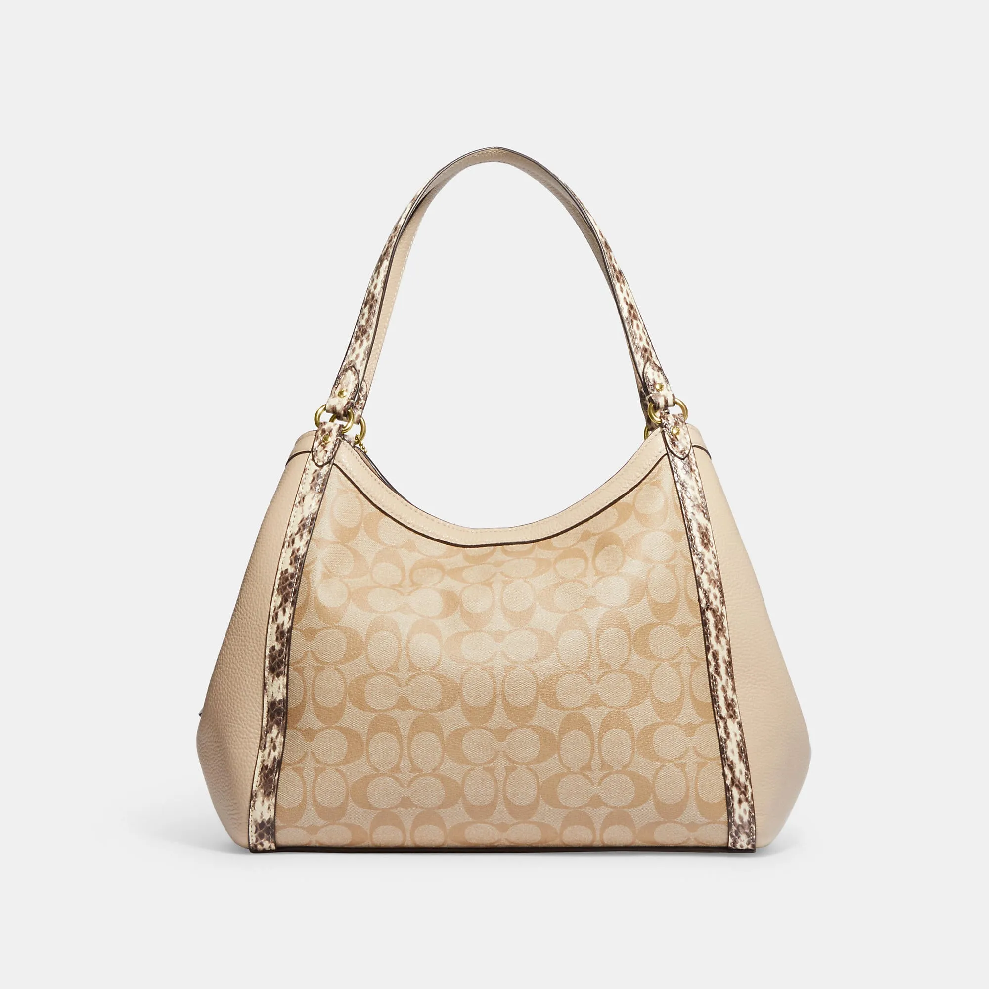 Coach Outlet Kristy Shoulder Bag In Colorblock Signature Canvas