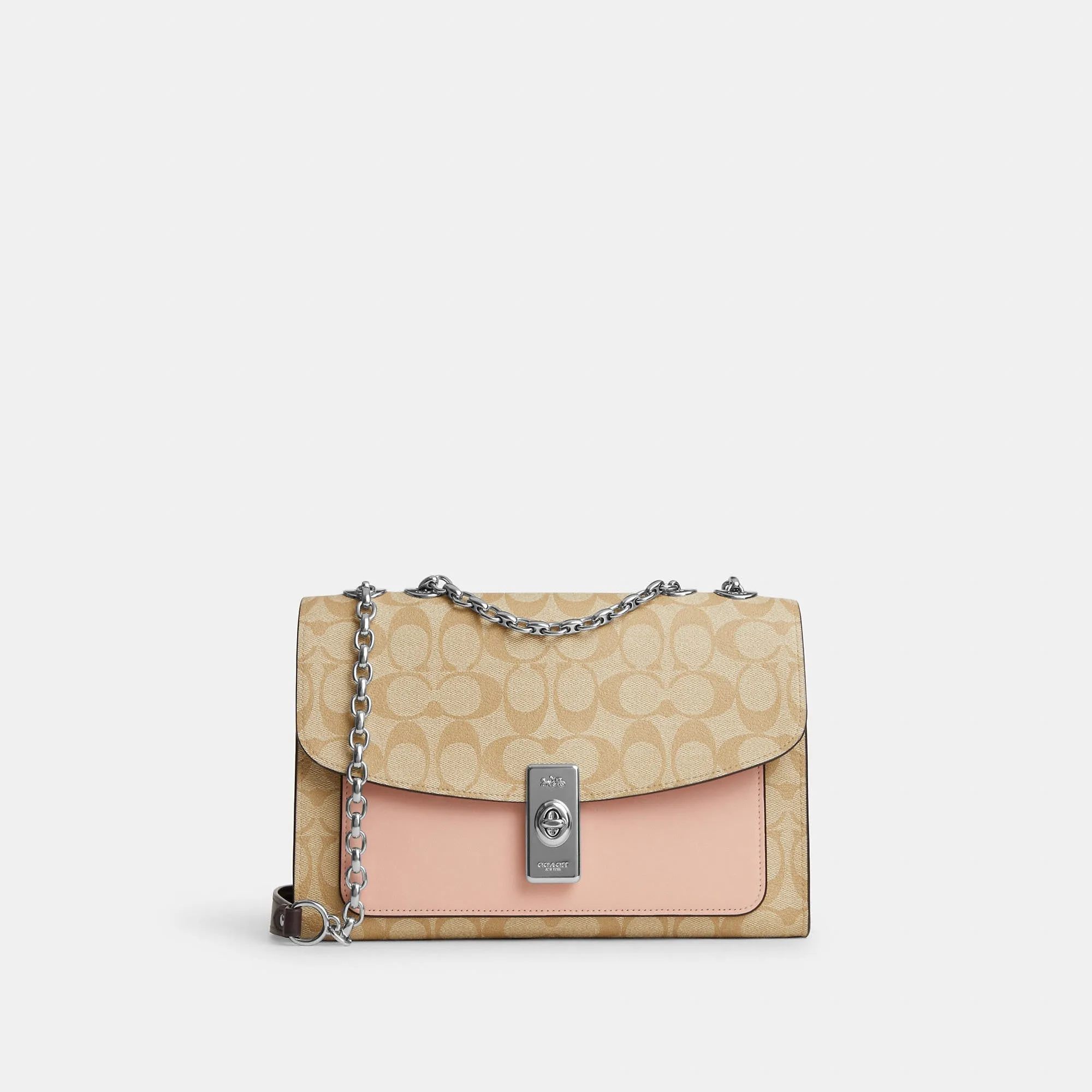 Coach Outlet Lane Shoulder Bag In Colorblock Signature Canvas