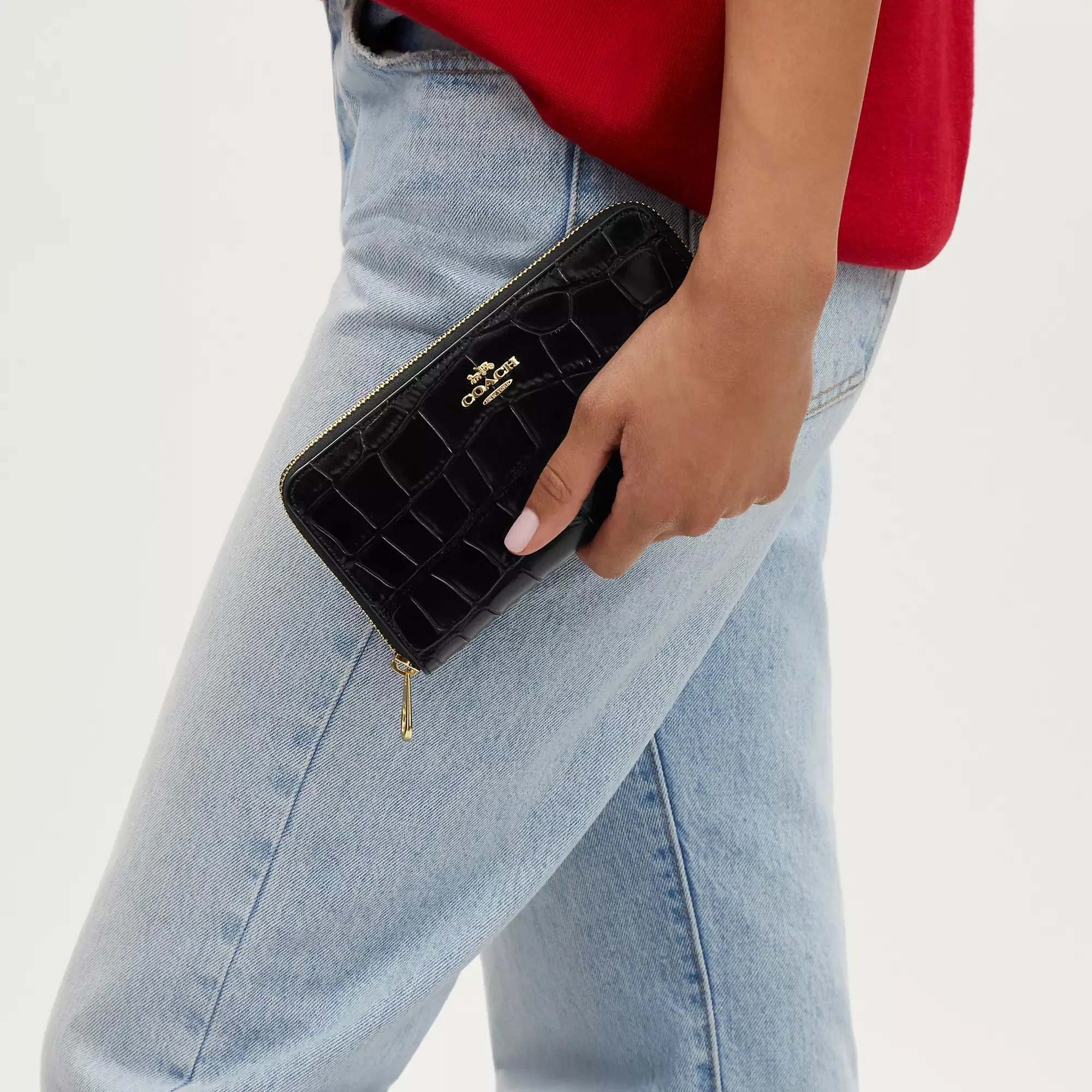 Coach Outlet Long Zip Around Wallet