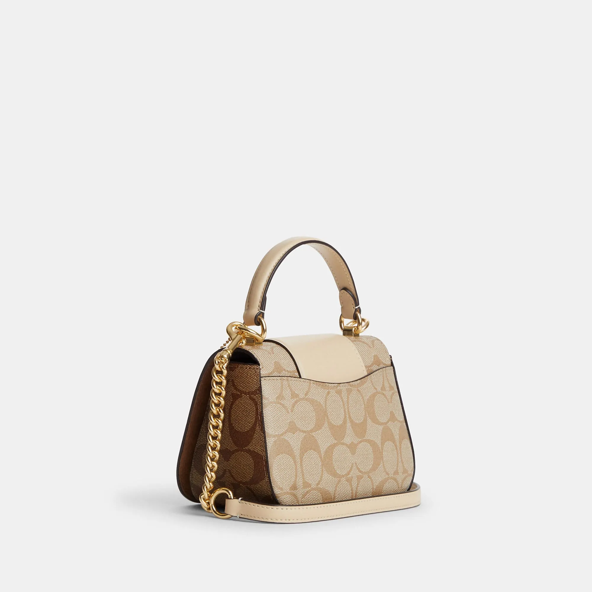 Coach Outlet Lysa Top Handle In Signature Canvas