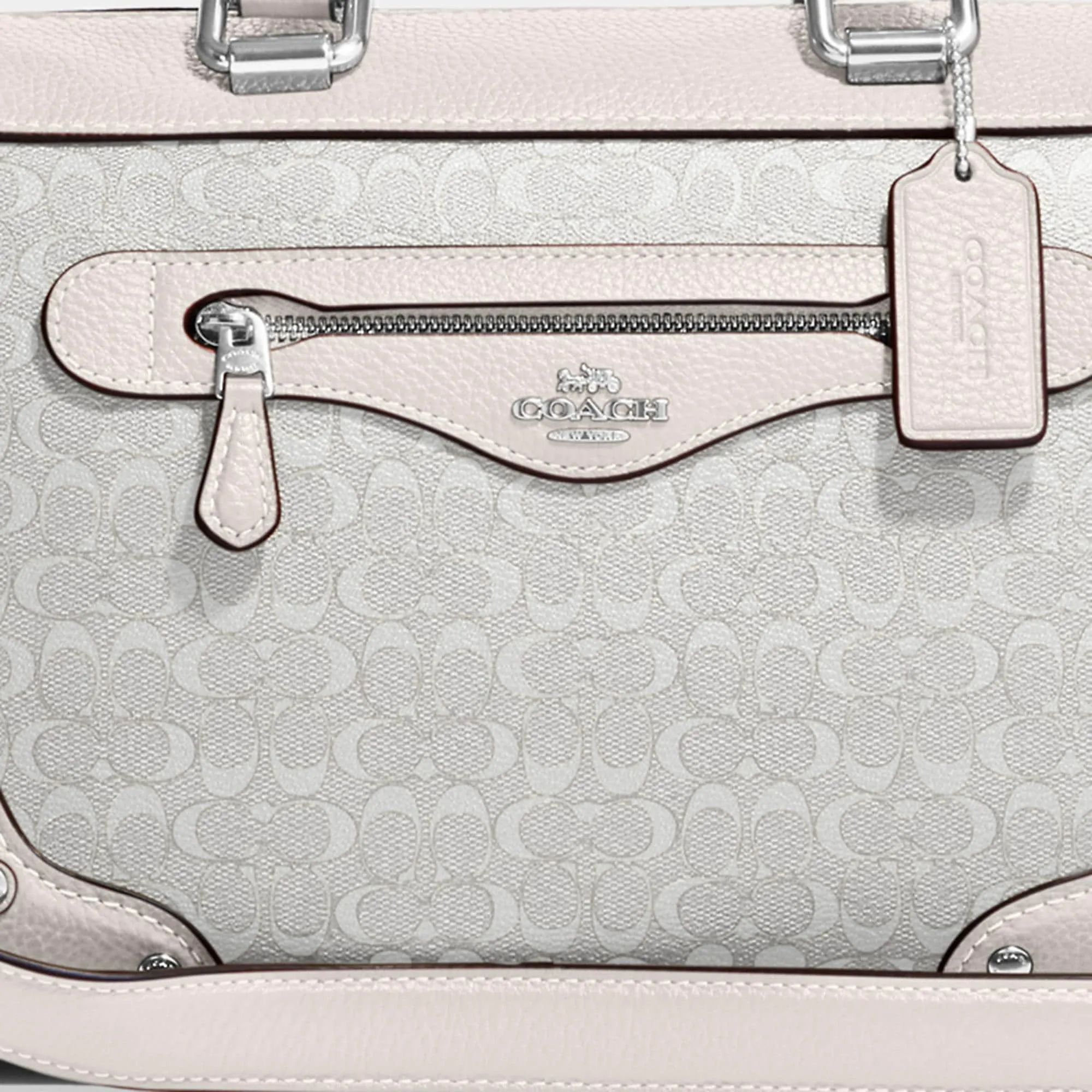 Coach Outlet Millie Satchel In Colorblock Signature Canvas
