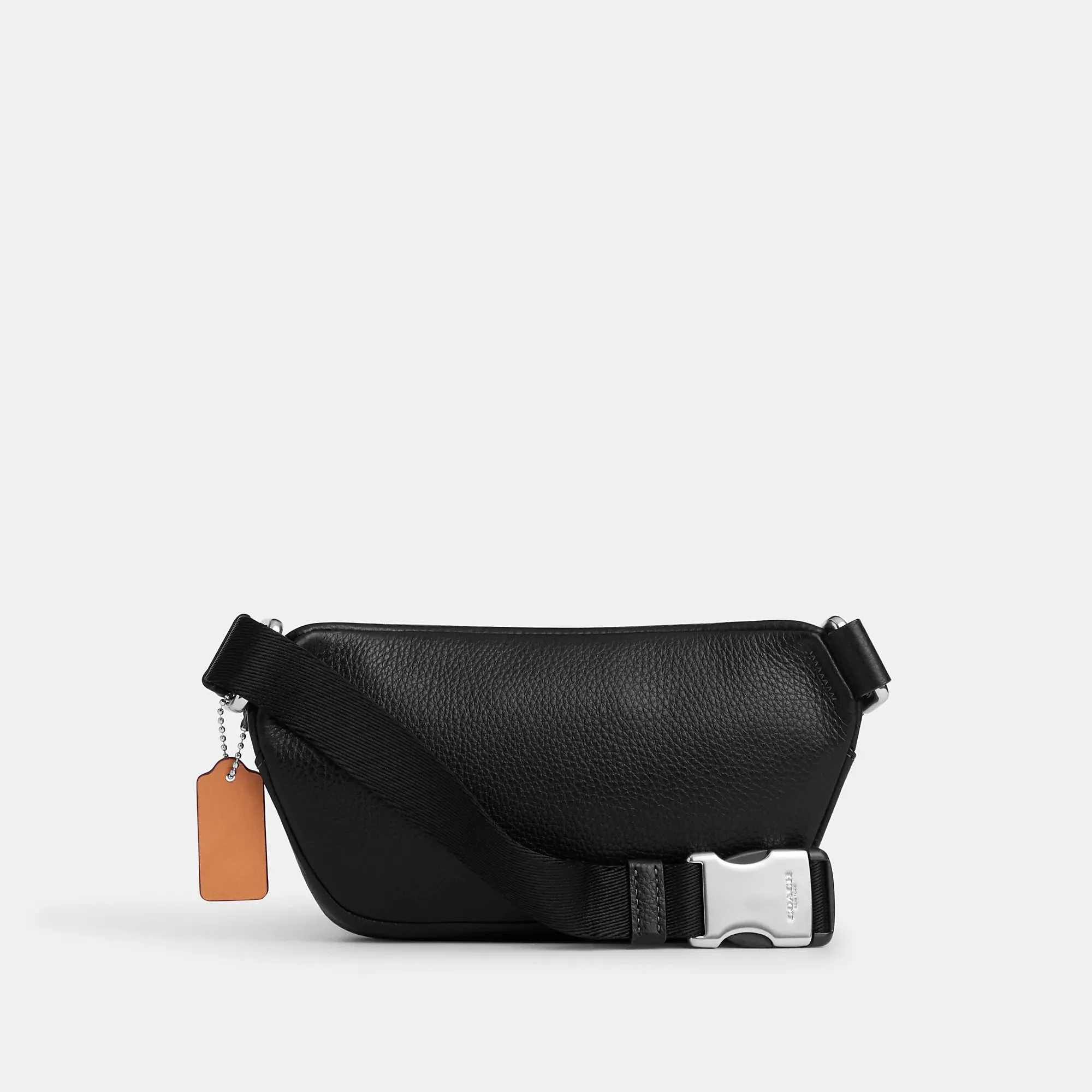 Coach Outlet Mini Belt Bag In Signature Denim