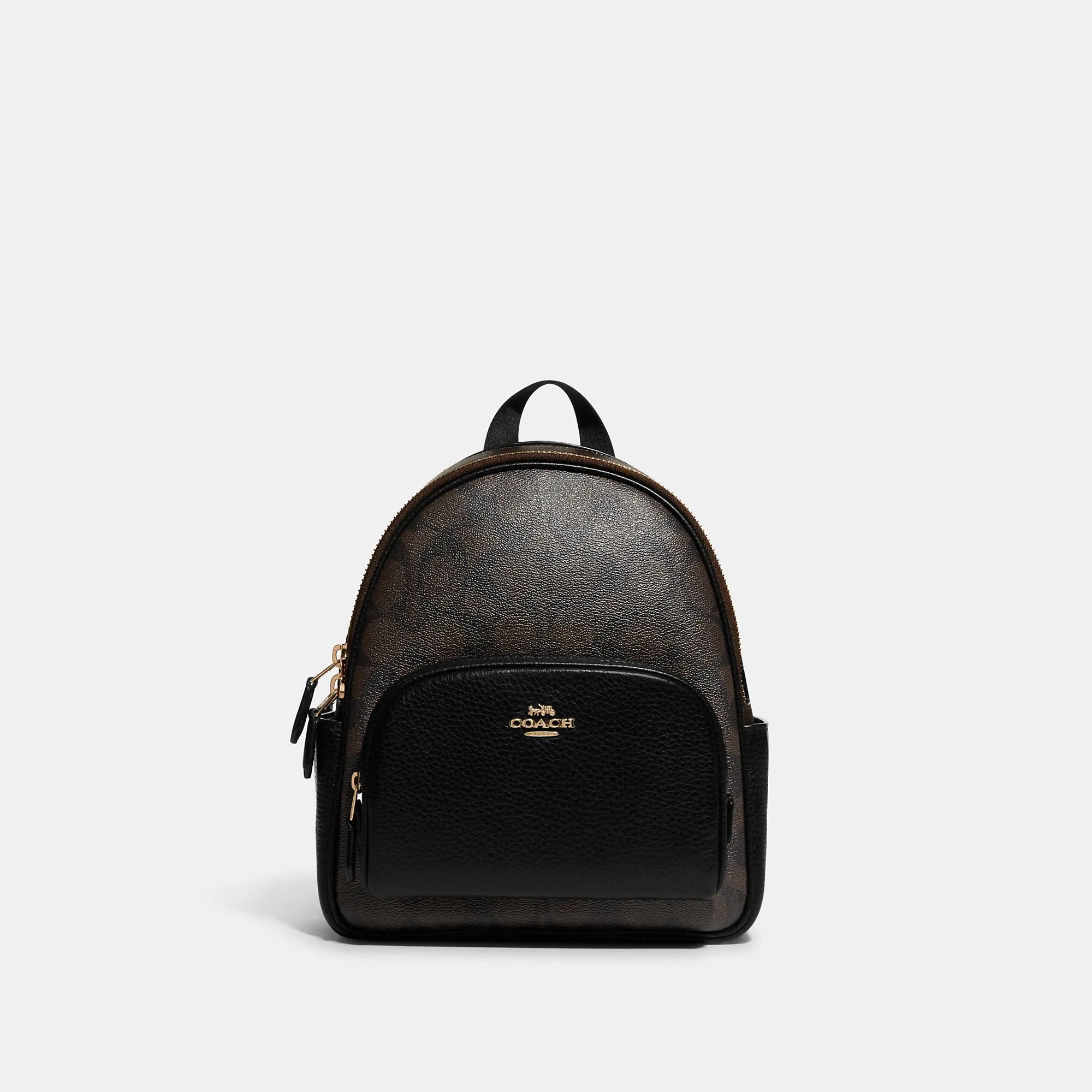 Coach Outlet Mini Court Backpack In Signature Canvas