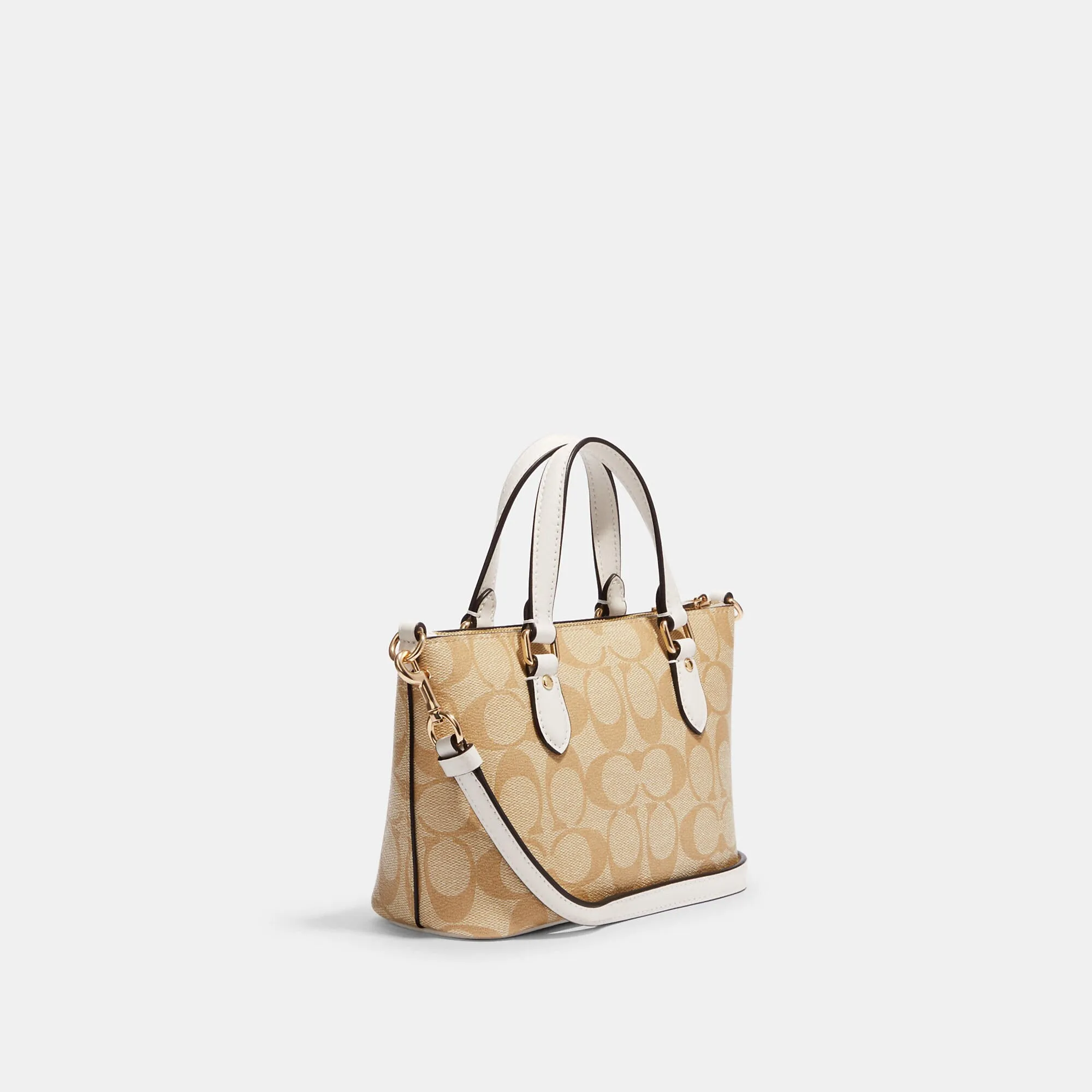 Coach Outlet Mini Gallery Crossbody In Signature Canvas