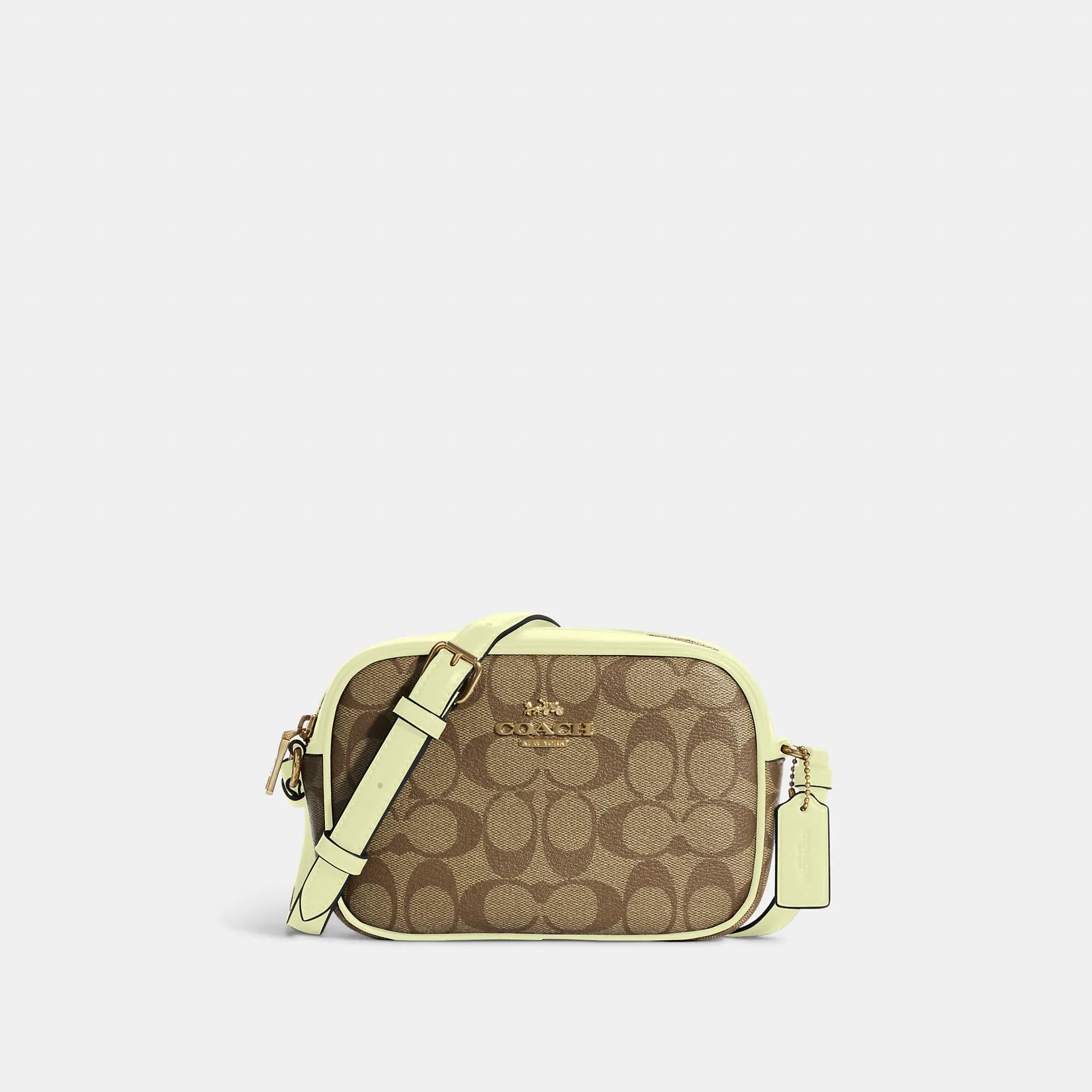 Coach Outlet Mini Jamie Camera Bag In Signature Canvas