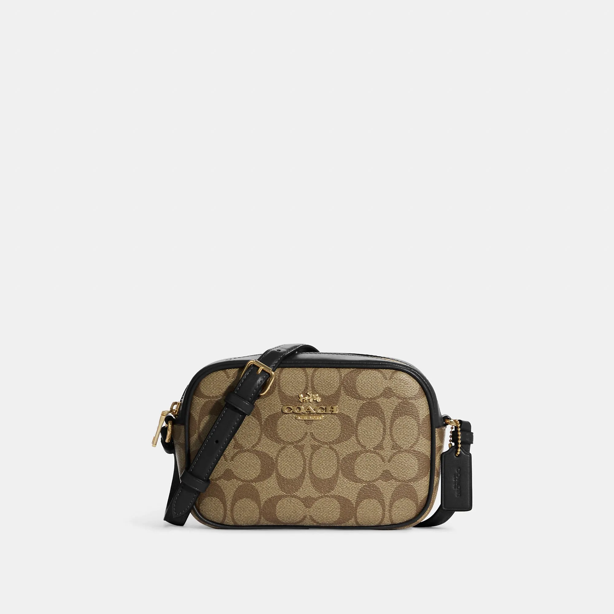 Coach Outlet Mini Jamie Camera Bag In Signature Canvas