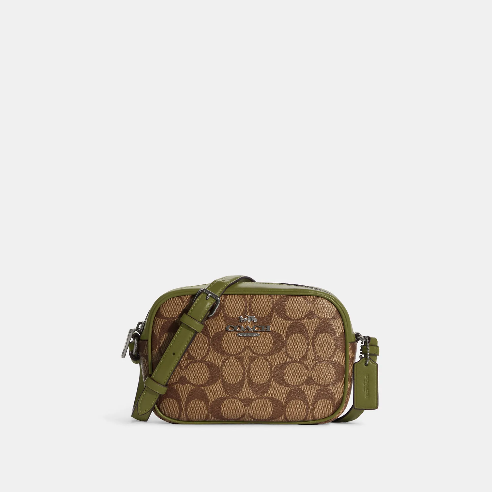 Coach Outlet Mini Jamie Camera Bag In Signature Canvas