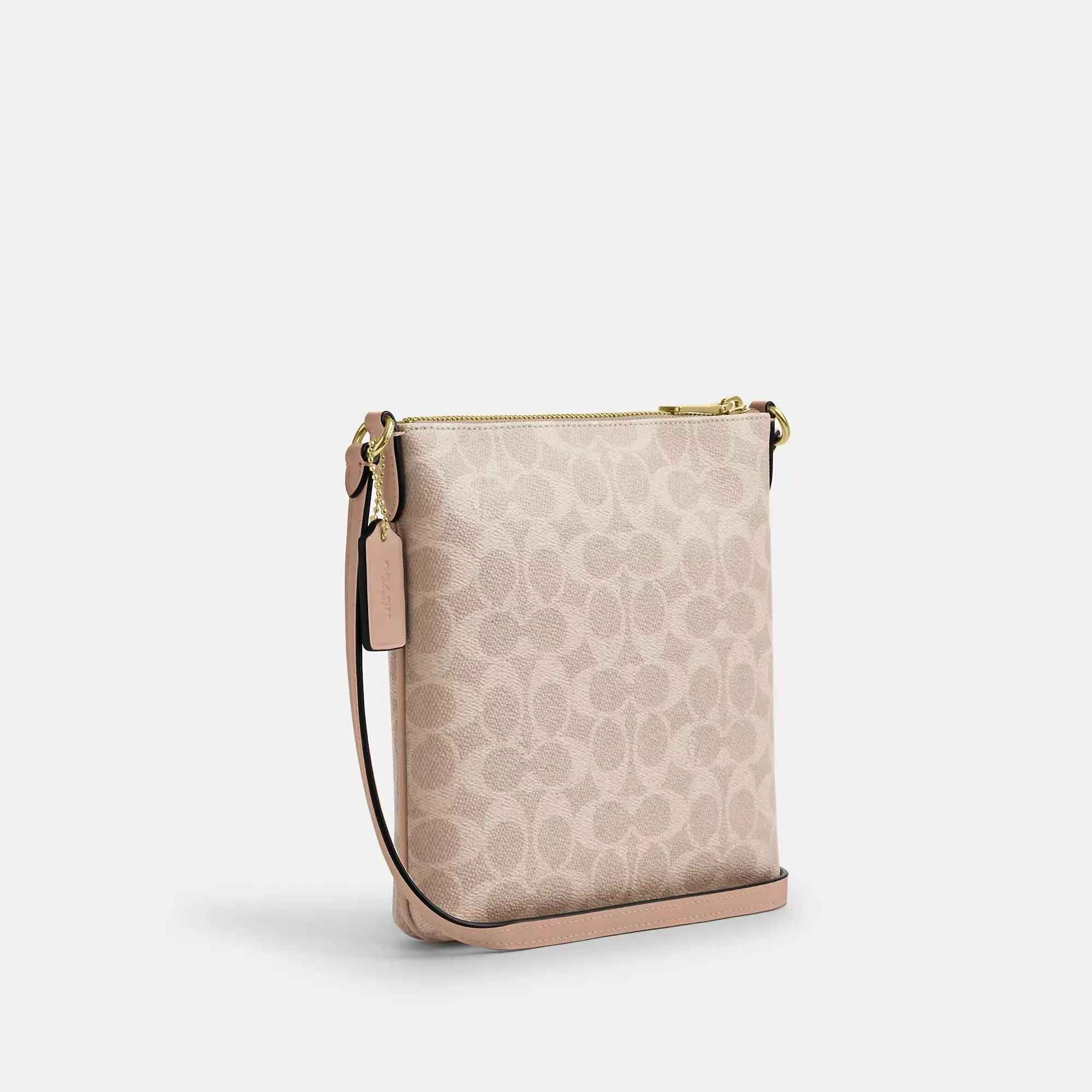 Coach Outlet Mini Rowan File Bag In Signature Canvas