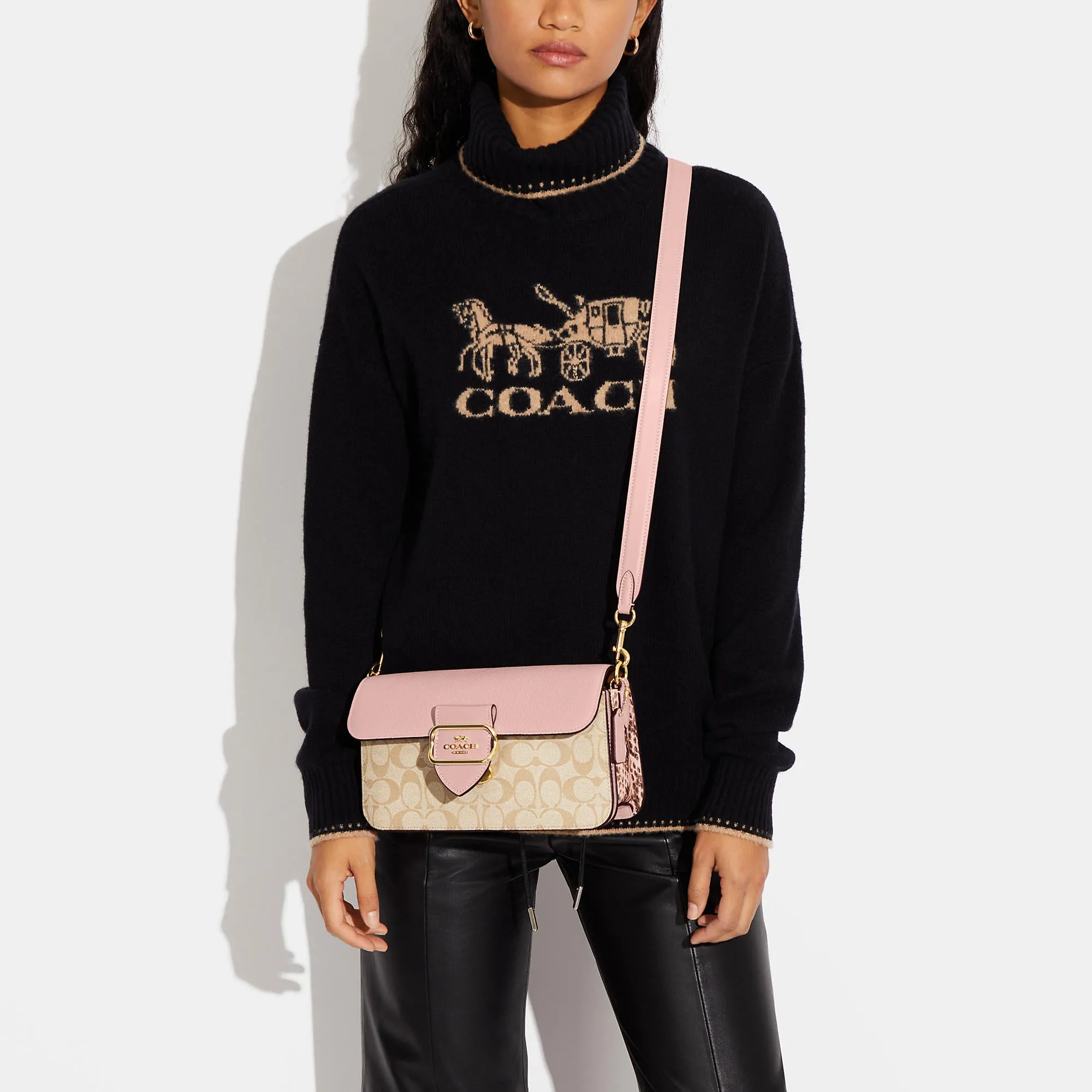 Coach Outlet Morgan Shoulder Bag In Signature Canvas
