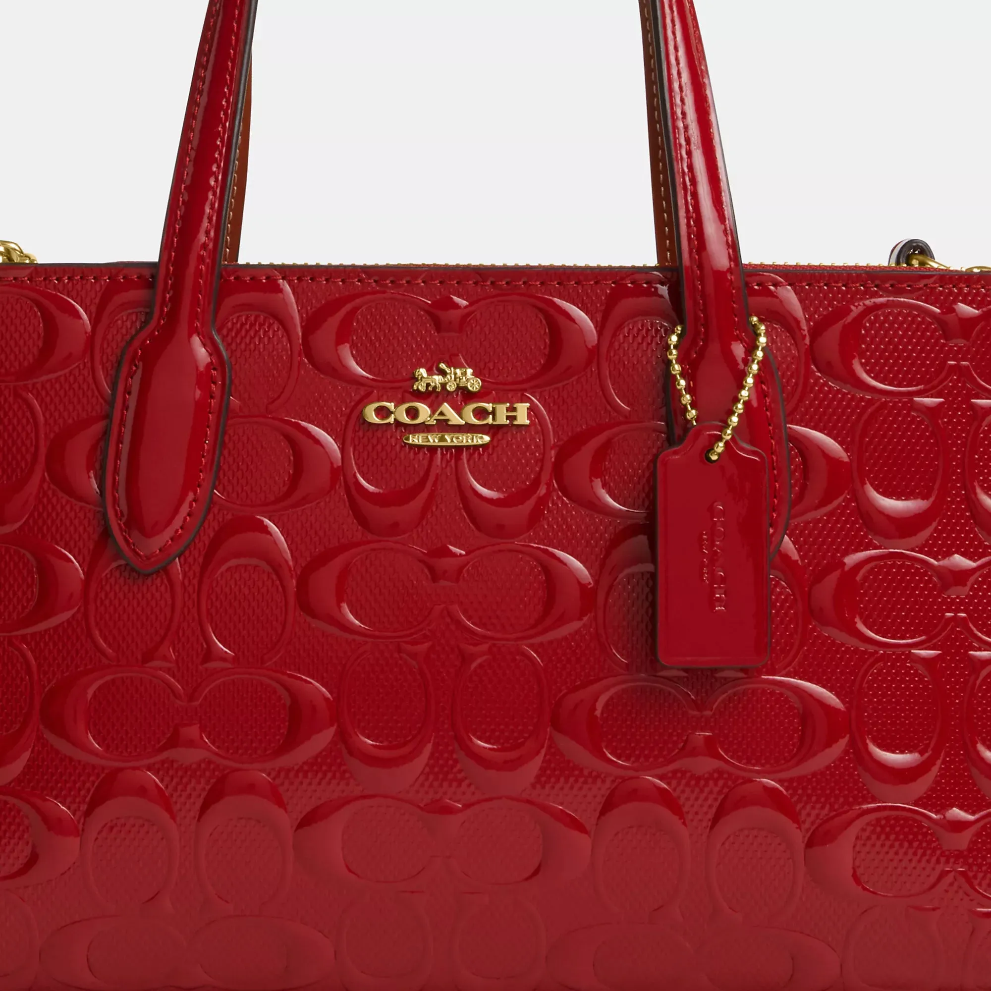 Coach Outlet Nina Small Tote Bag In Signature Leather