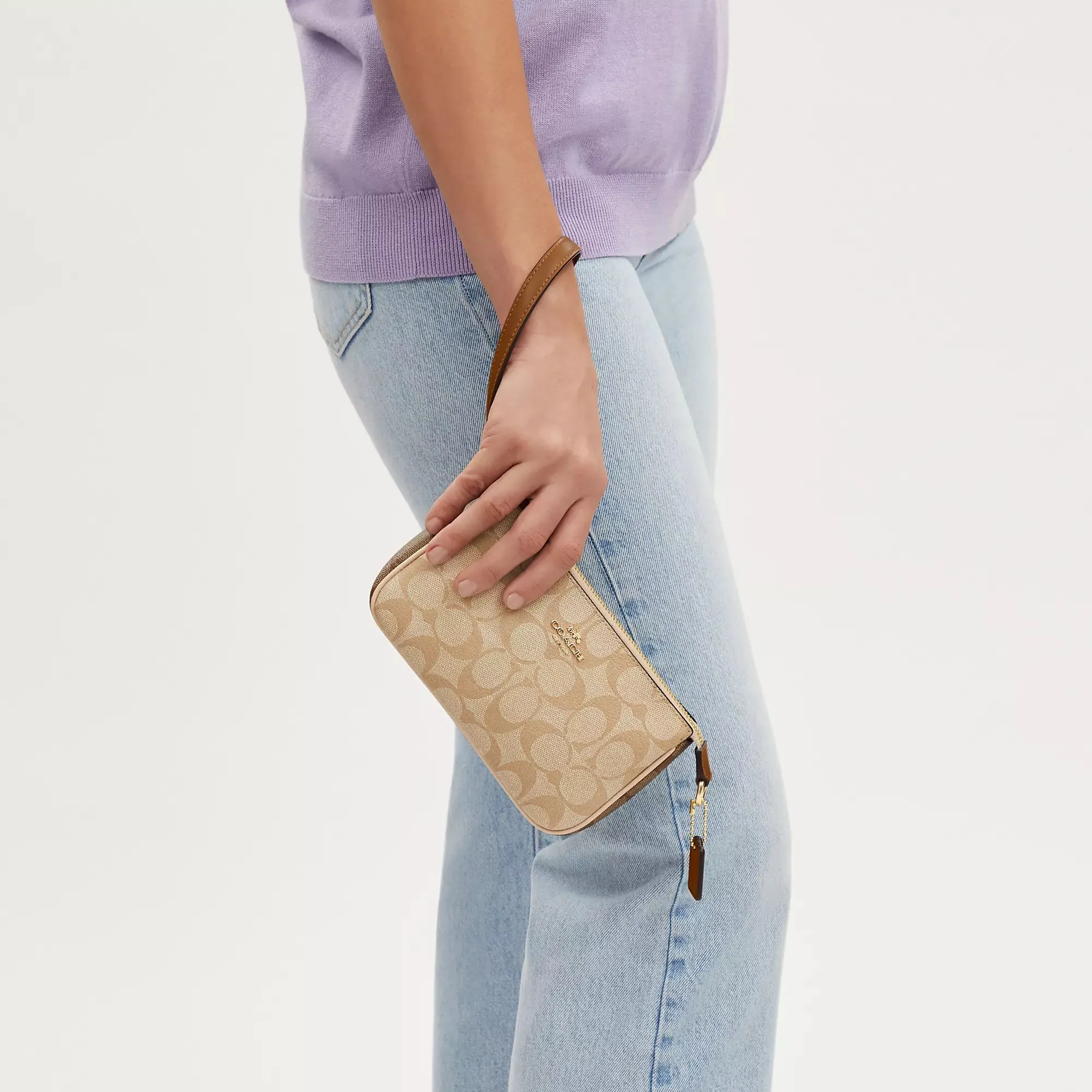 Coach Outlet Nolita 19 In Blocked Signature Canvas