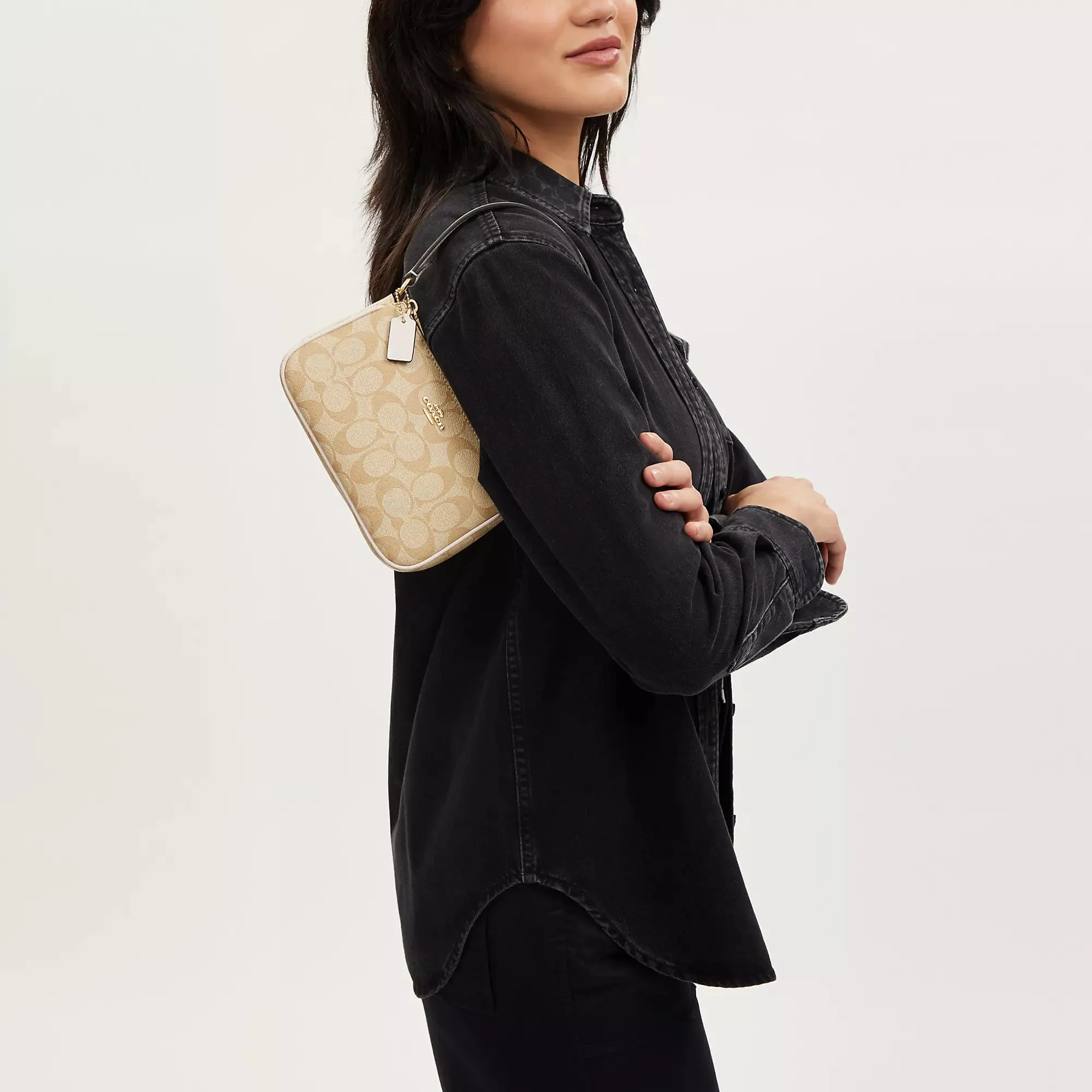 Coach Outlet Nolita 19 In Signature Canvas
