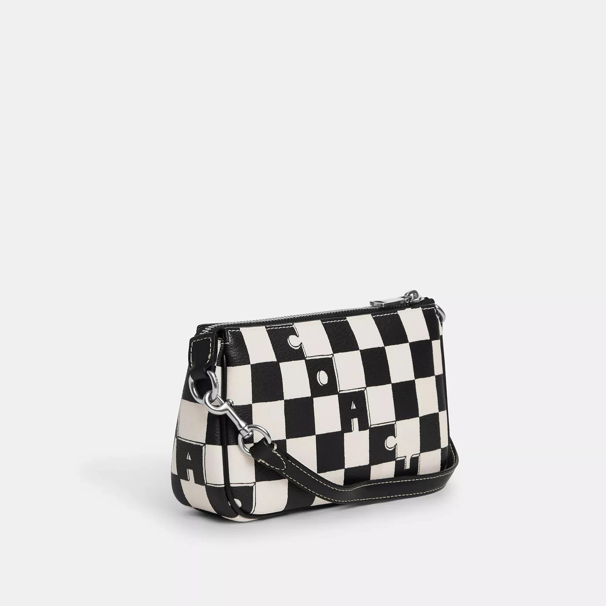 Coach Outlet Nolita 19 With Checkerboard Print