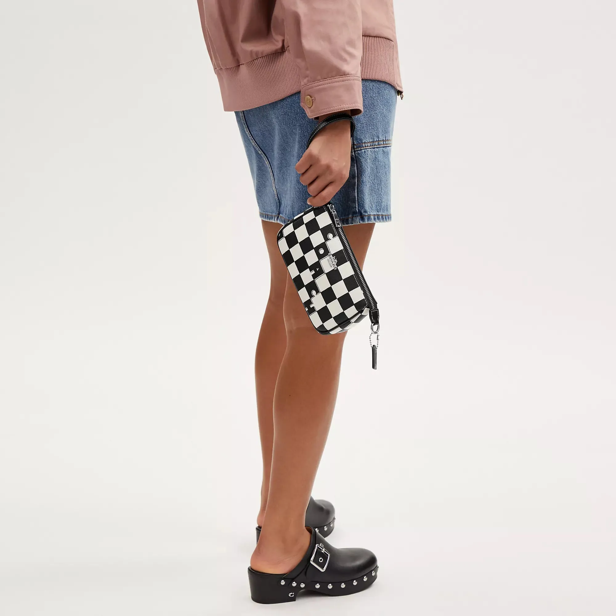 Coach Outlet Nolita 19 With Checkerboard Print