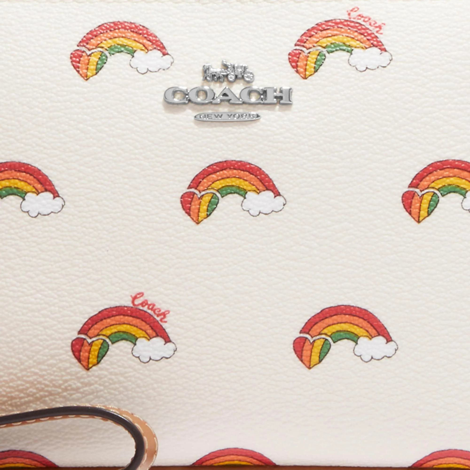 Coach Outlet Nolita 19 With Rainbow Print