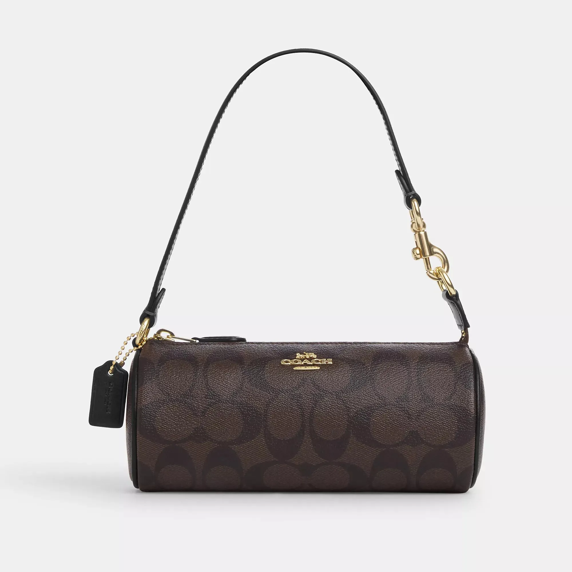 Coach Outlet Nolita Barrel Bag In Signature Canvas