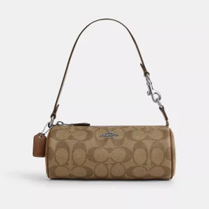 Coach Outlet Nolita Barrel Bag In Signature Canvas