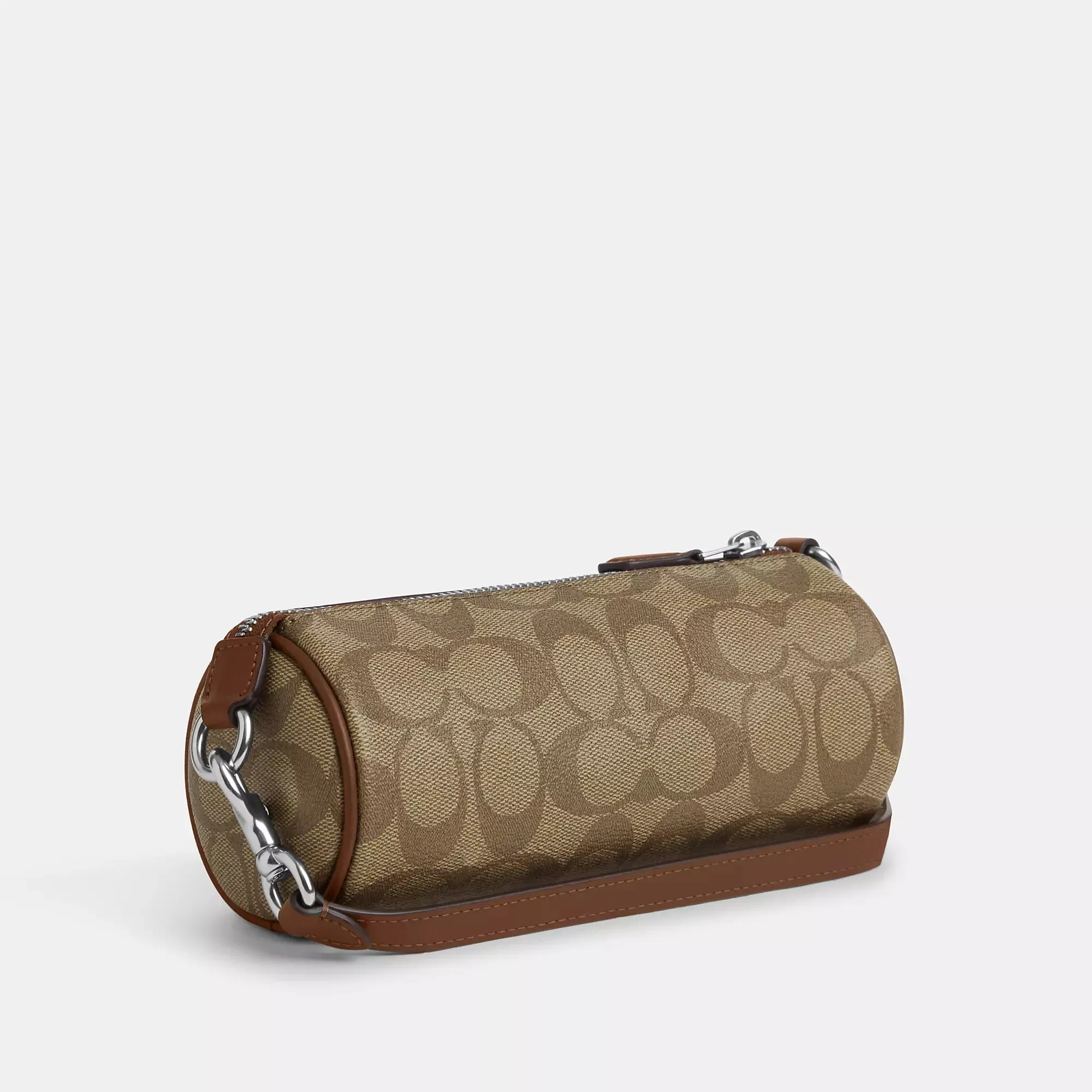 Coach Outlet Nolita Barrel Bag In Signature Canvas