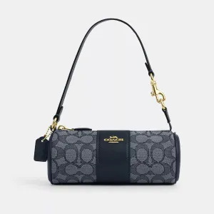 Coach Outlet Nolita Barrel Bag In Signature Jacquard