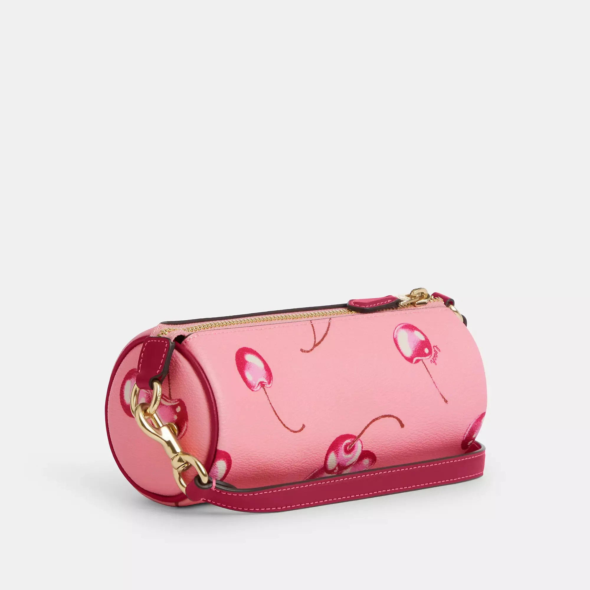 Coach Outlet Nolita Barrel Bag With Cherry Print