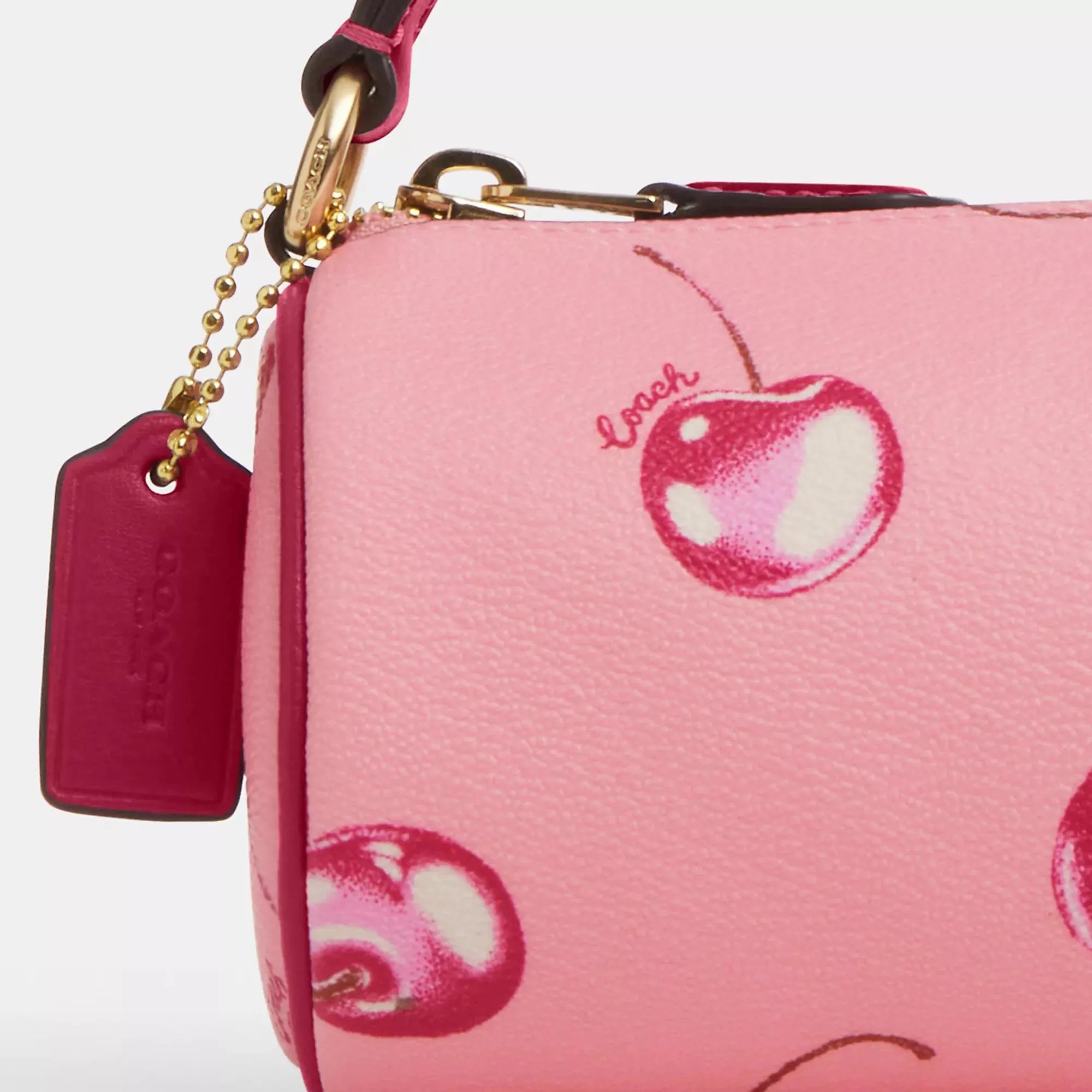 Coach Outlet Nolita Barrel Bag With Cherry Print
