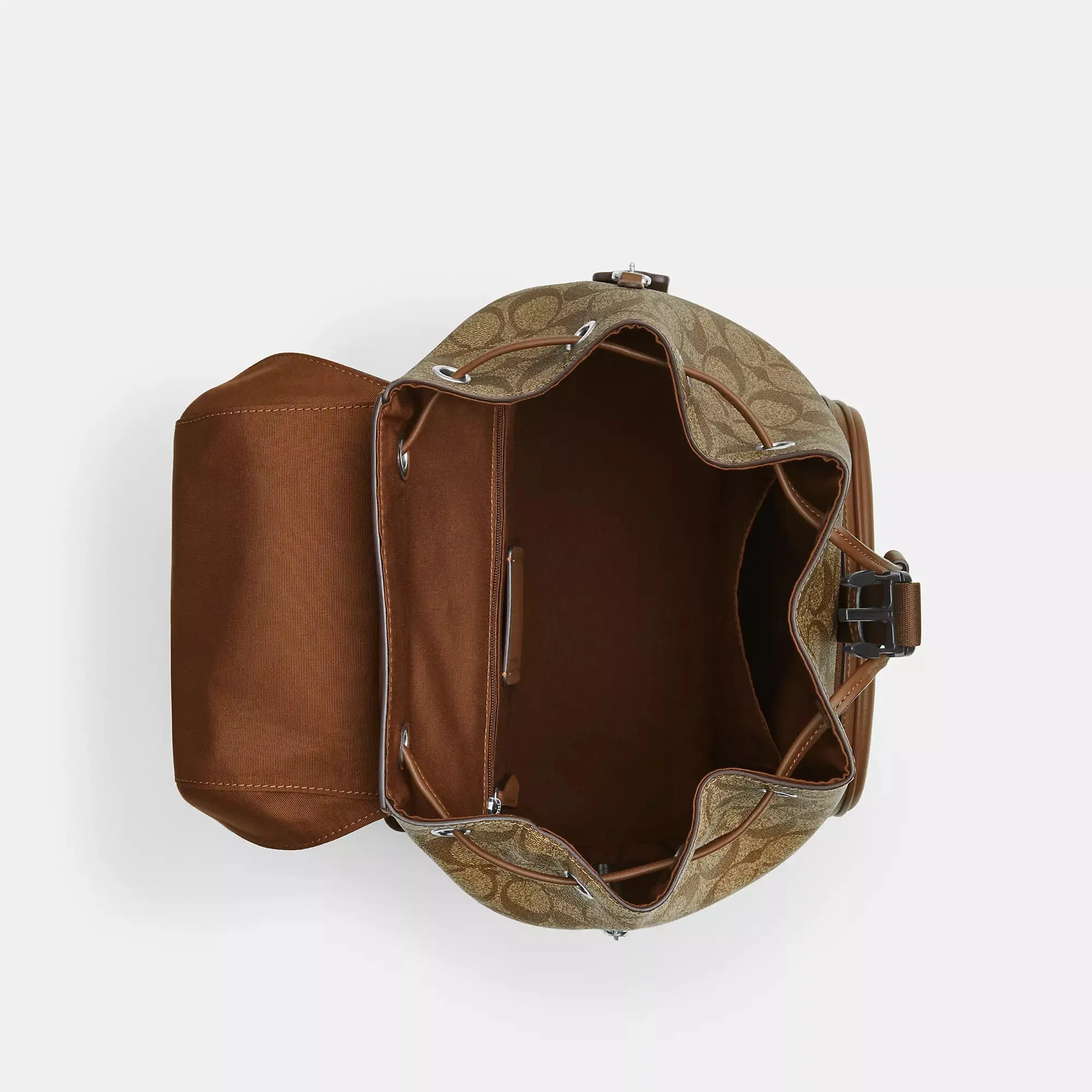 Coach Outlet Pace Large Backpack In Signature Canvas
