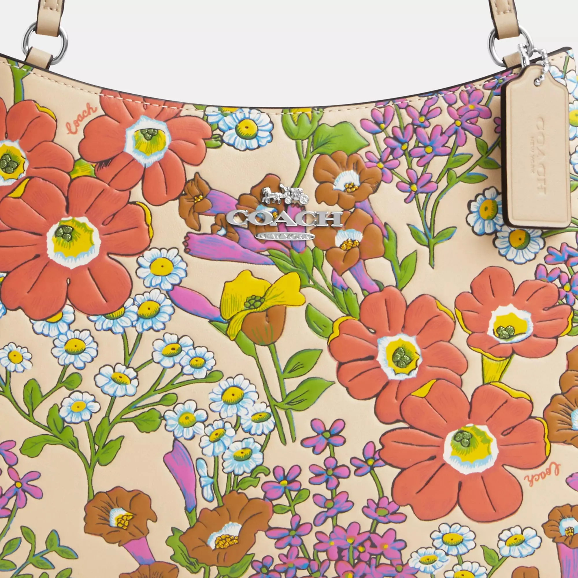 Coach Outlet Penelope Shoulder Bag With Floral Print