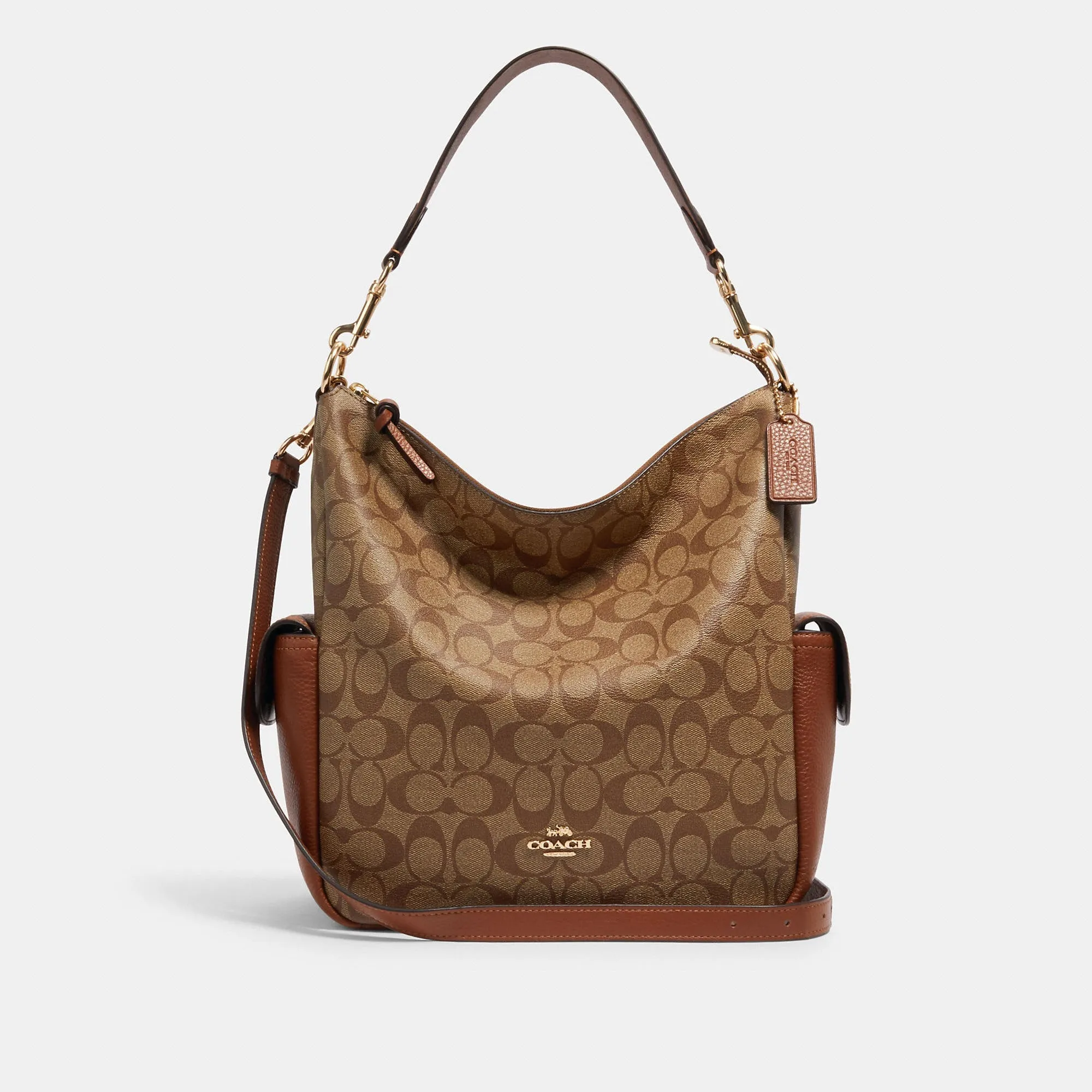 Coach Outlet Pennie Shoulder Bag In Signature Canvas