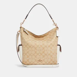 Coach Outlet Pennie Shoulder Bag In Signature Canvas