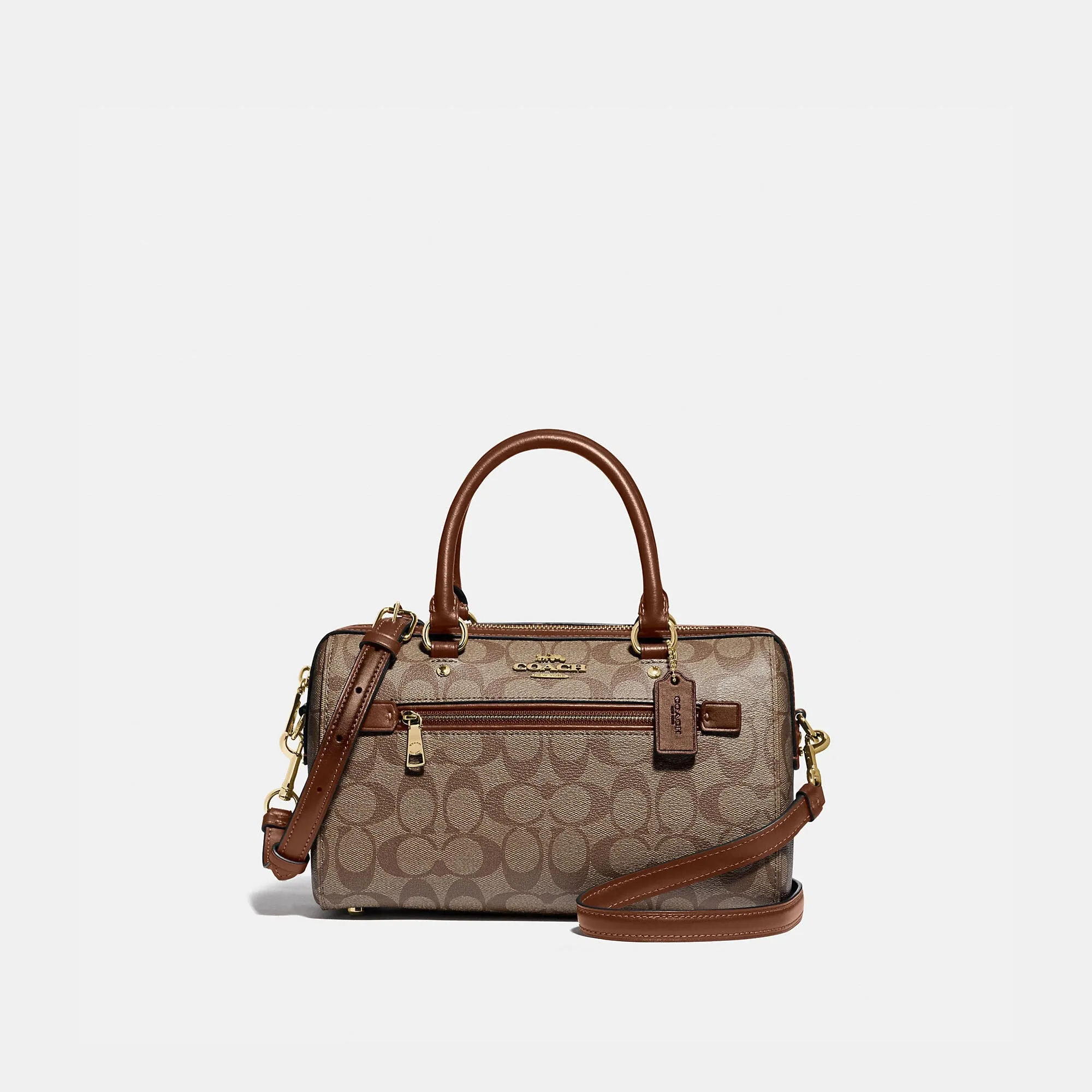 Coach Outlet Rowan Satchel In Signature Canvas