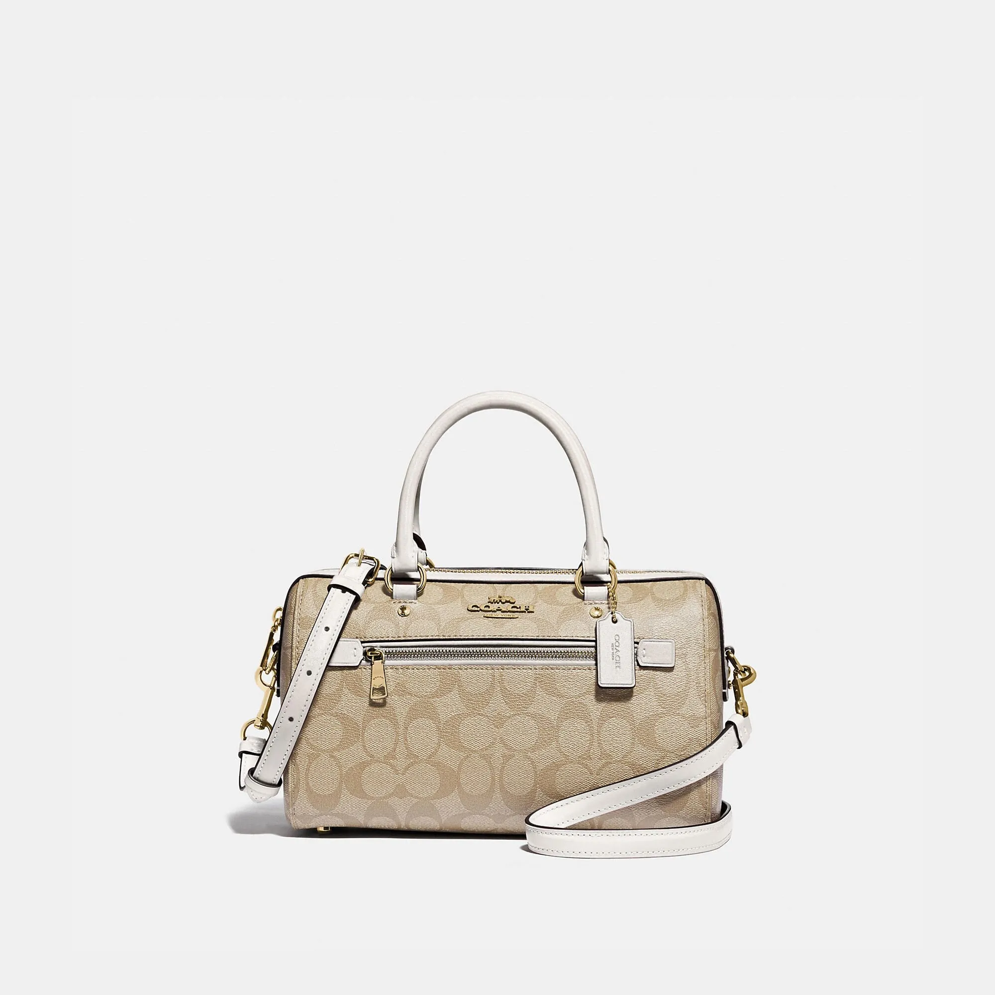 Coach Outlet Rowan Satchel In Signature Canvas