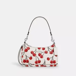 Coach Outlet Teri Shoulder Bag With Cherry Print