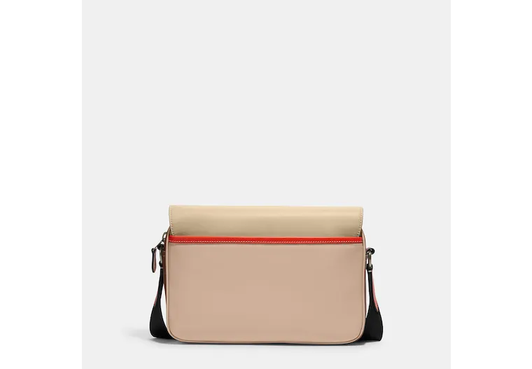 Coach Outlet Track Crossbody In Colorblock With Coach Stamp