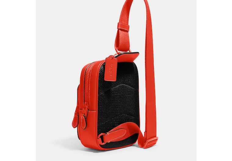 Coach Outlet Track Pack 14 In Signature Leather