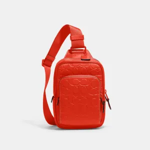 Coach Outlet Track Pack 14 In Signature Leather