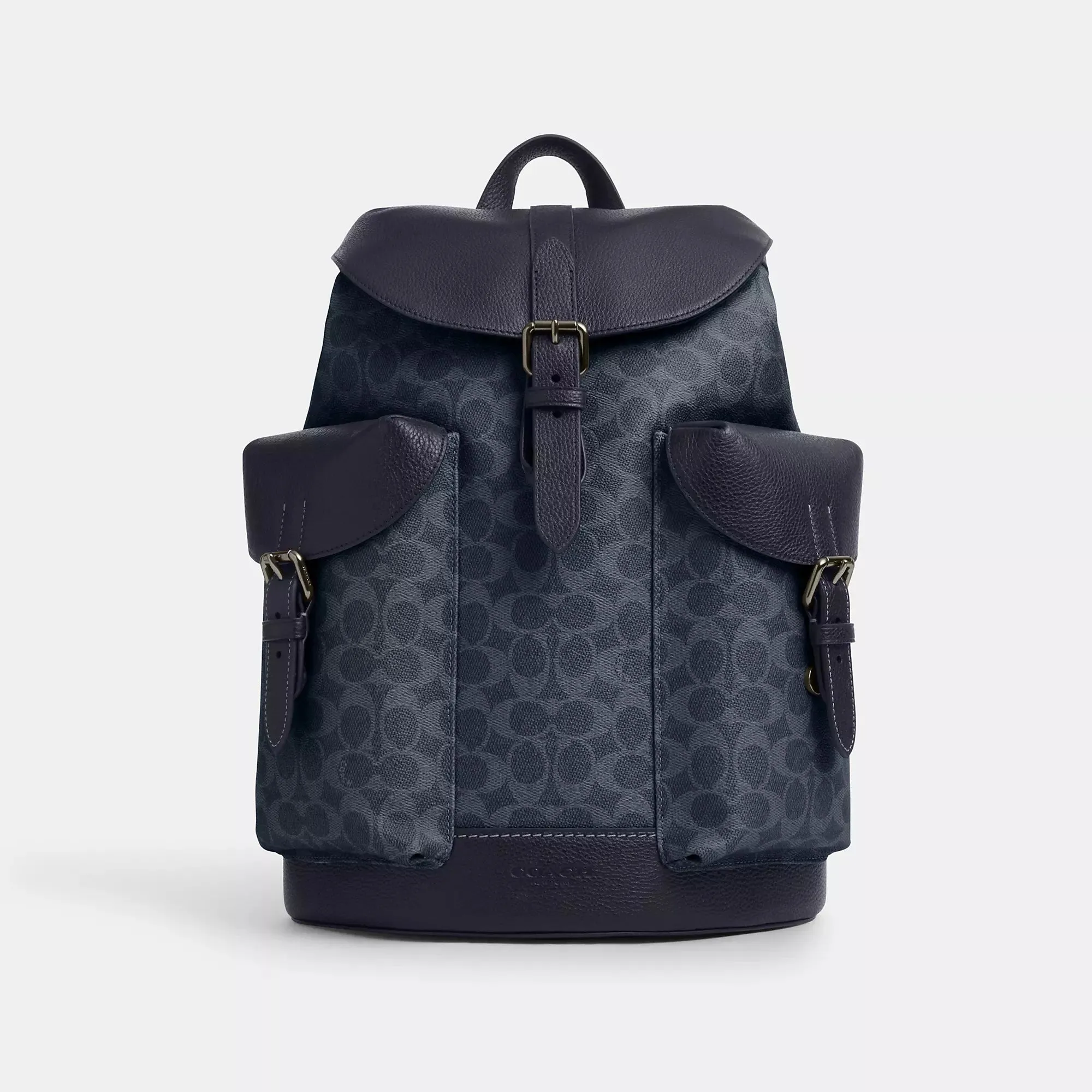 Coach Outlet Warner Backpack In Signature Canvas
