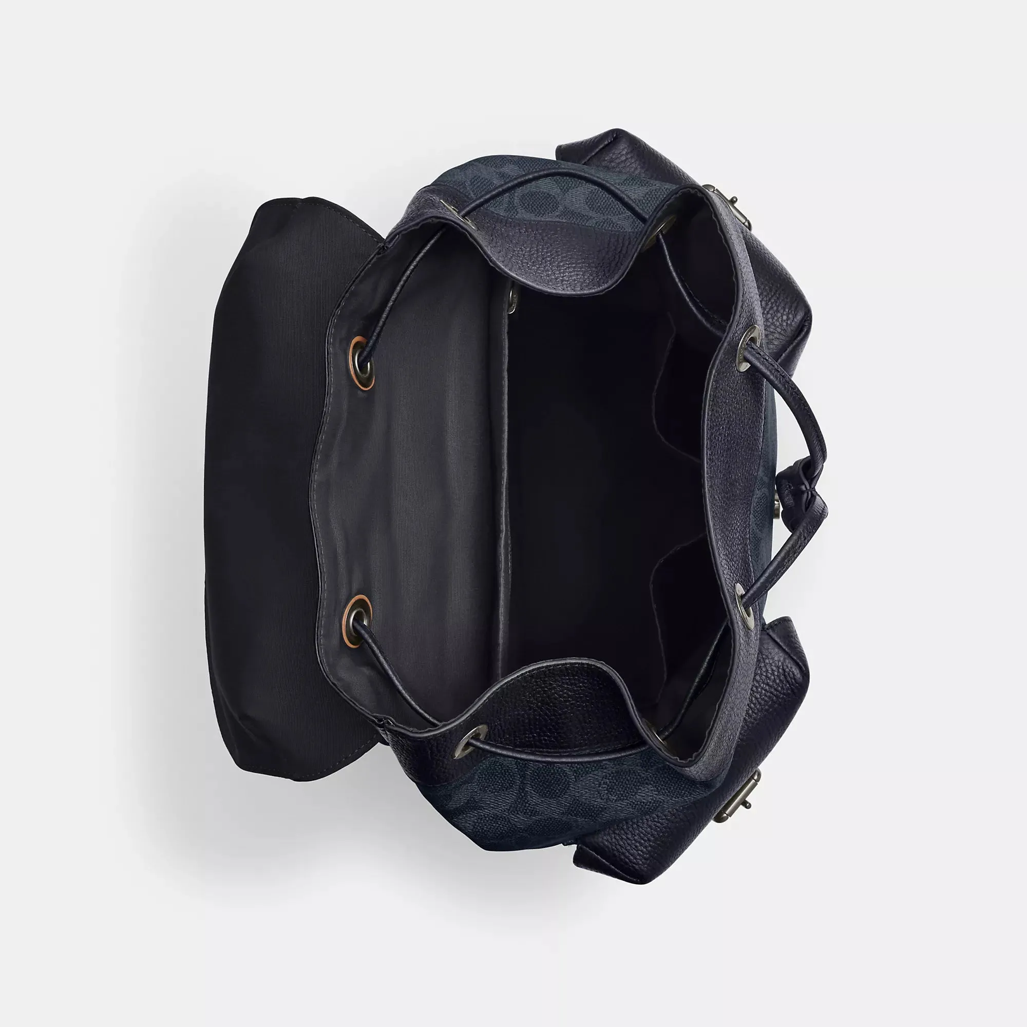 Coach Outlet Warner Backpack In Signature Canvas
