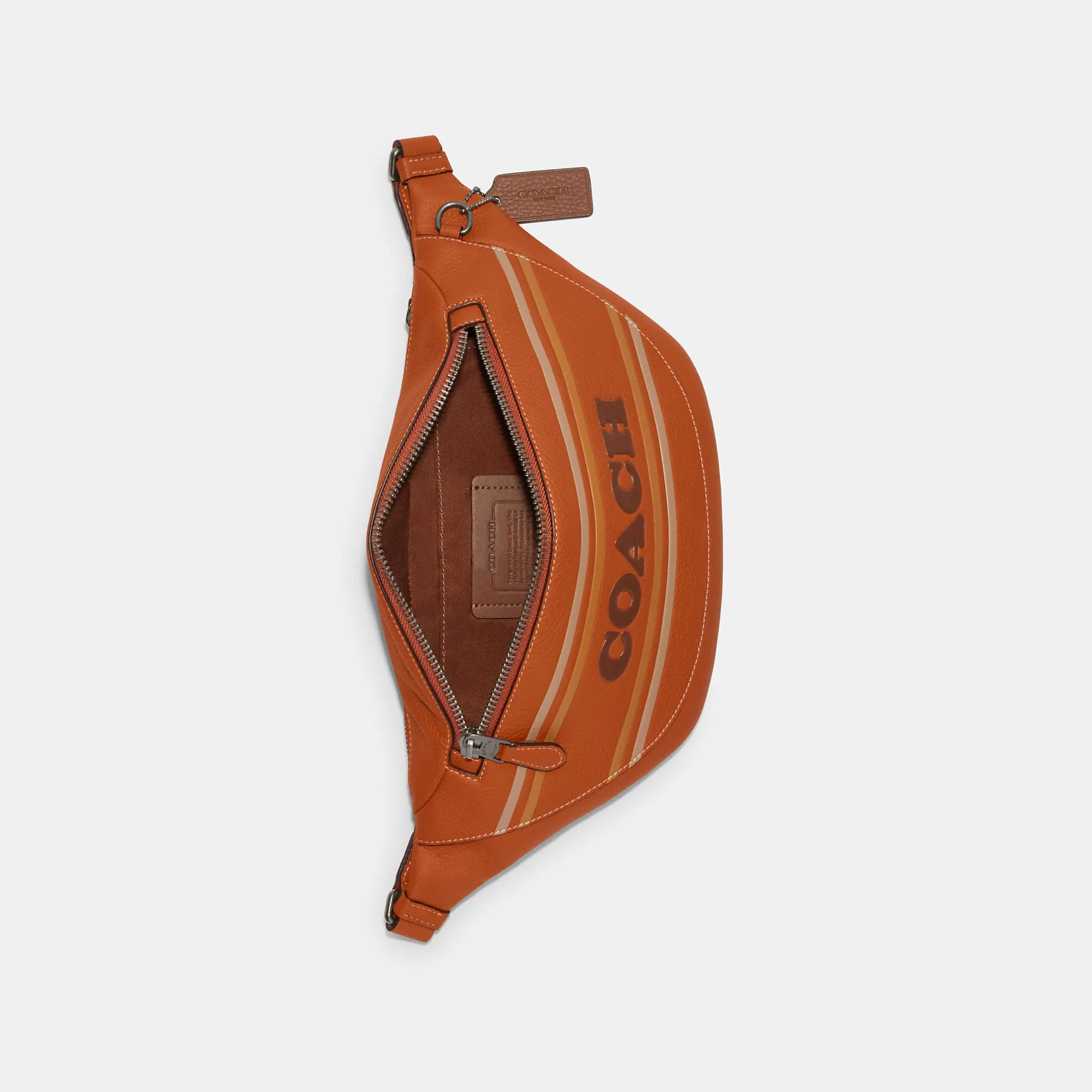 Coach Outlet Warren Belt Bag With Coach Stripe