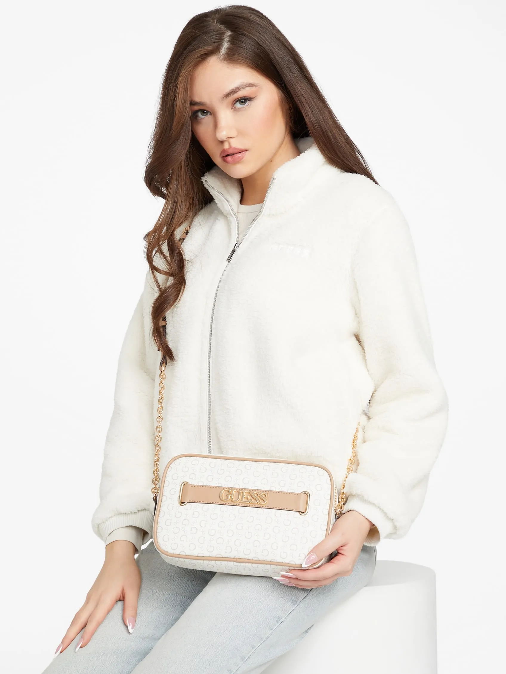Creswell Logo Top Zip Crossbody