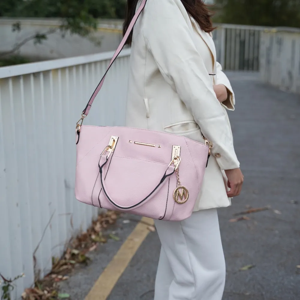 Darielle Satchel Handbag with Wallet