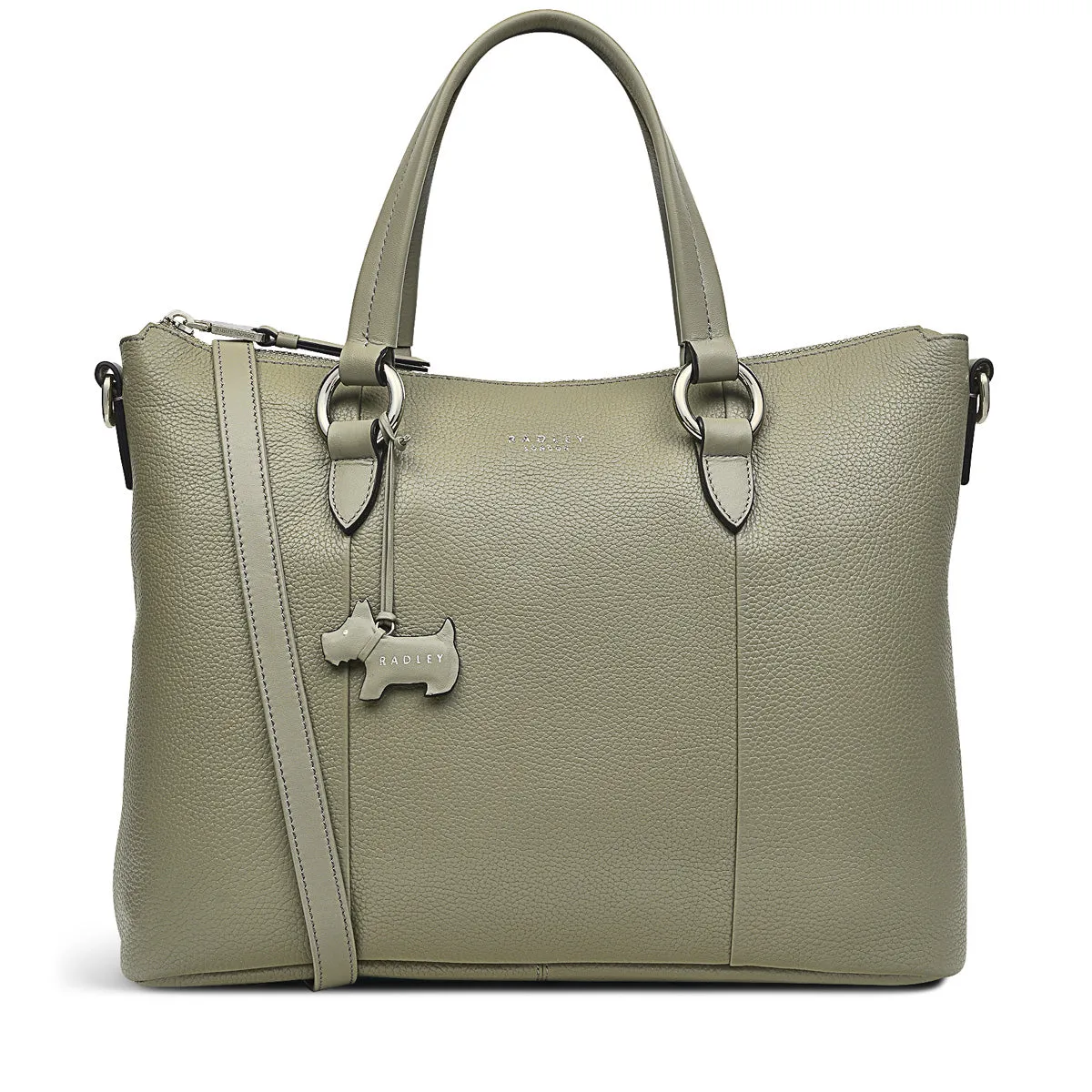 Eel Alley - Large Zip Top Satchel