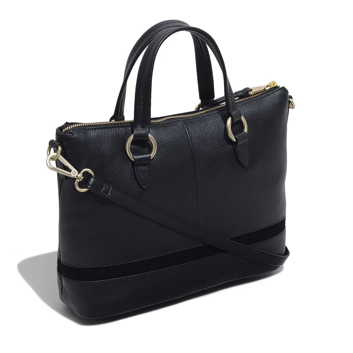 Eel Alley - Large Zip Top Satchel