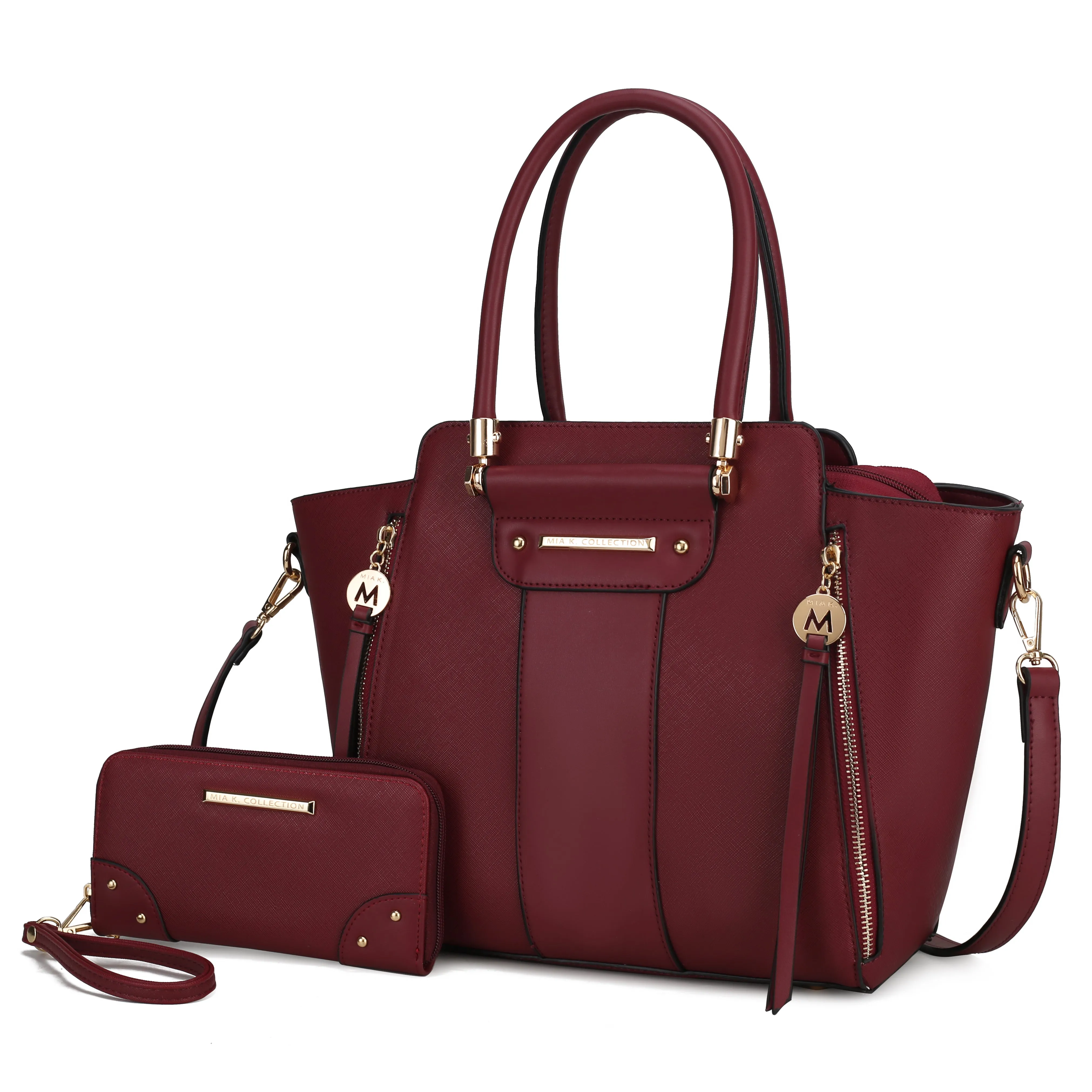 Eliana Vegan Leather Women’s Tote Bag with wallet