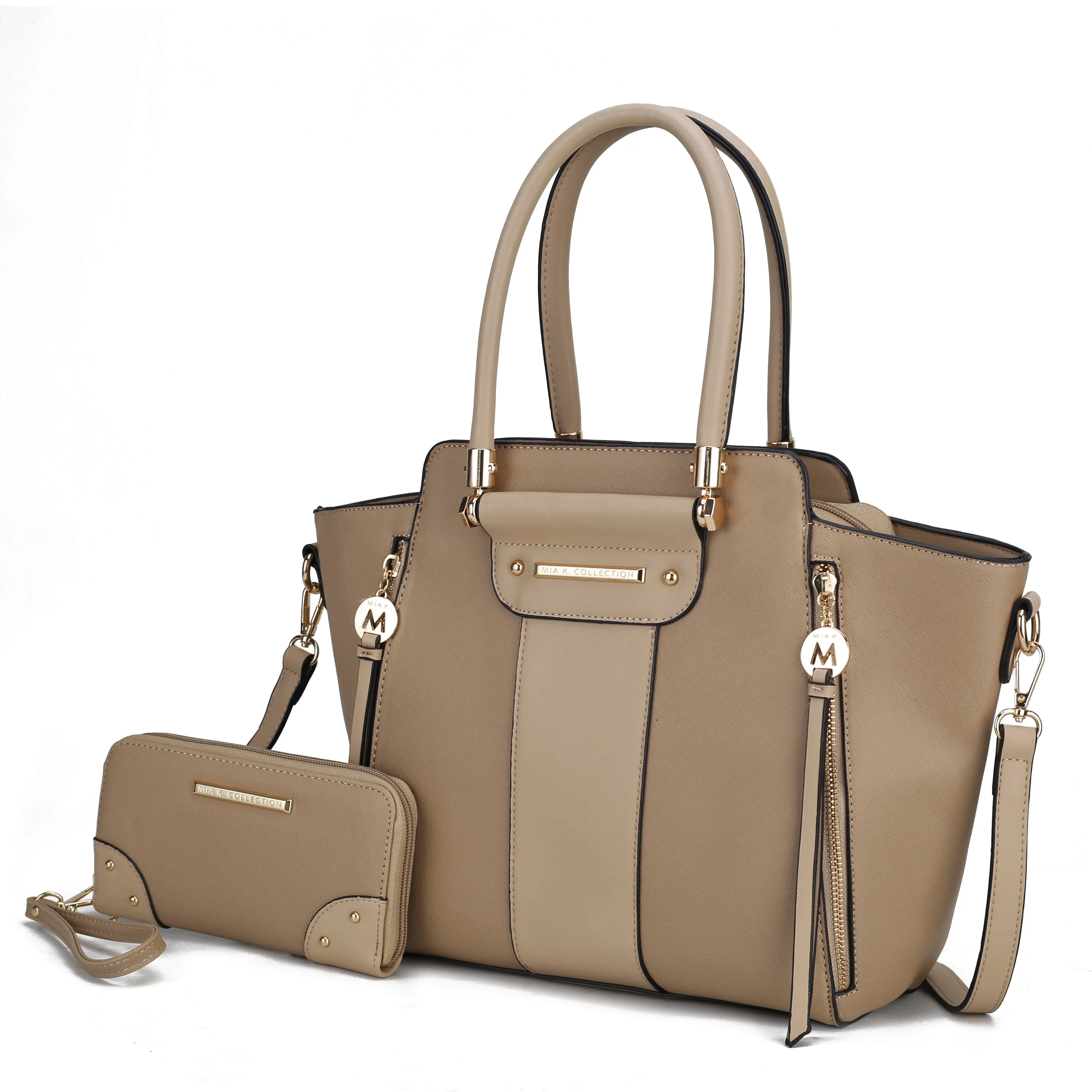 Eliana Vegan Leather Women’s Tote Bag with wallet