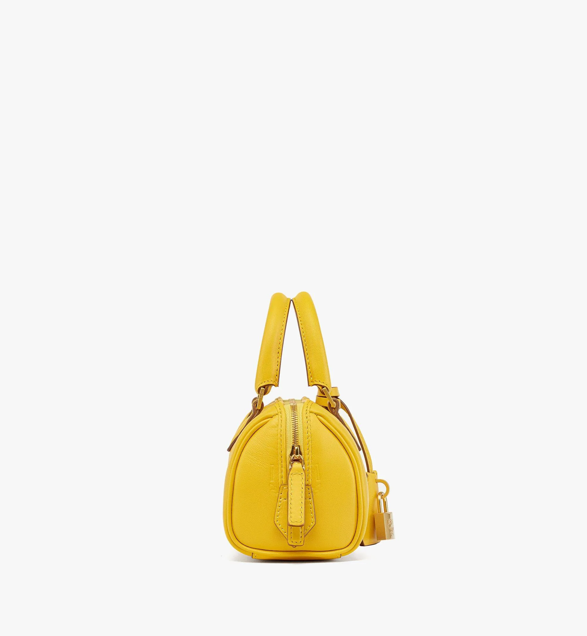 Ella Boston Bag In Maxi Monogram Leather