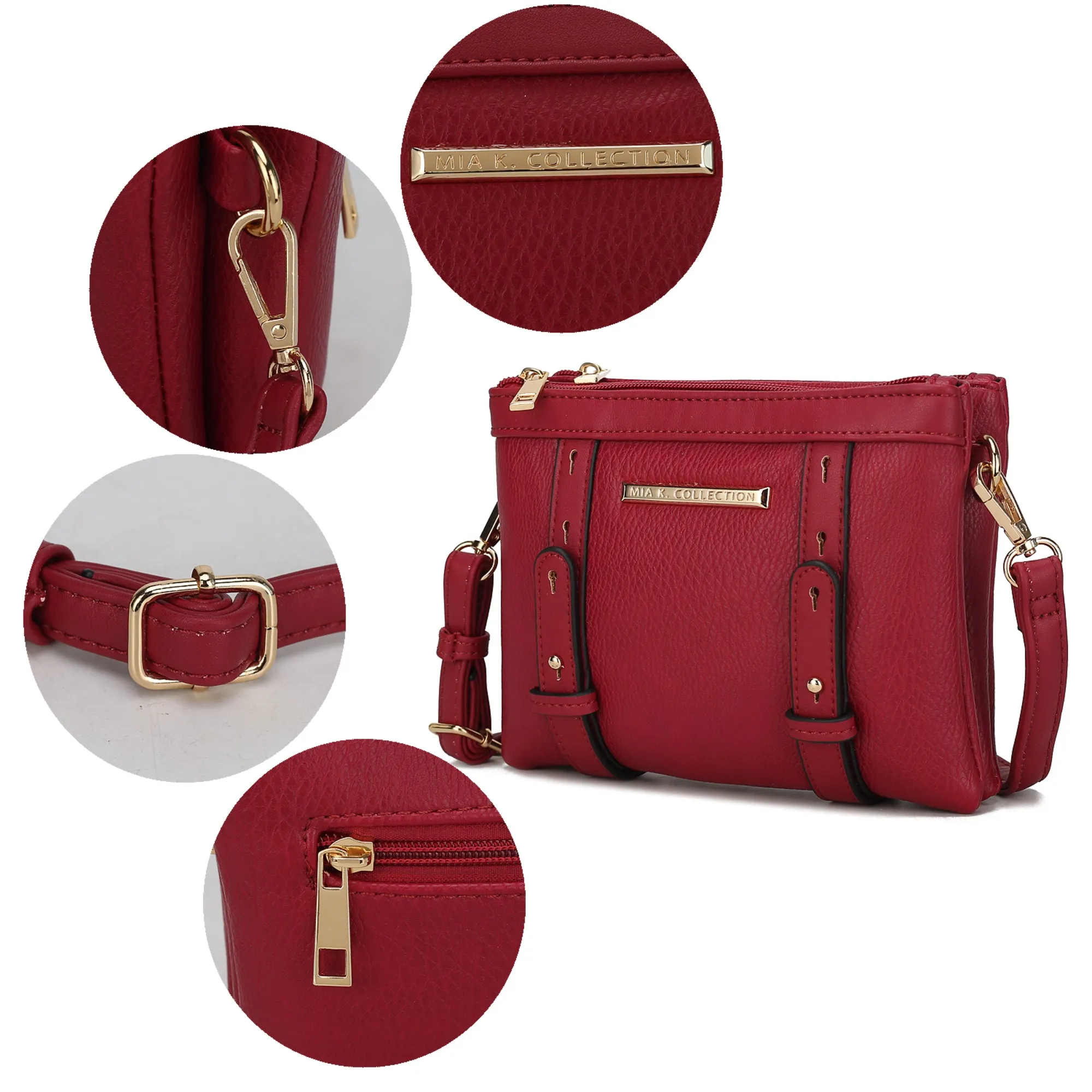 Elsie Multi Compartment Crossbody Bag