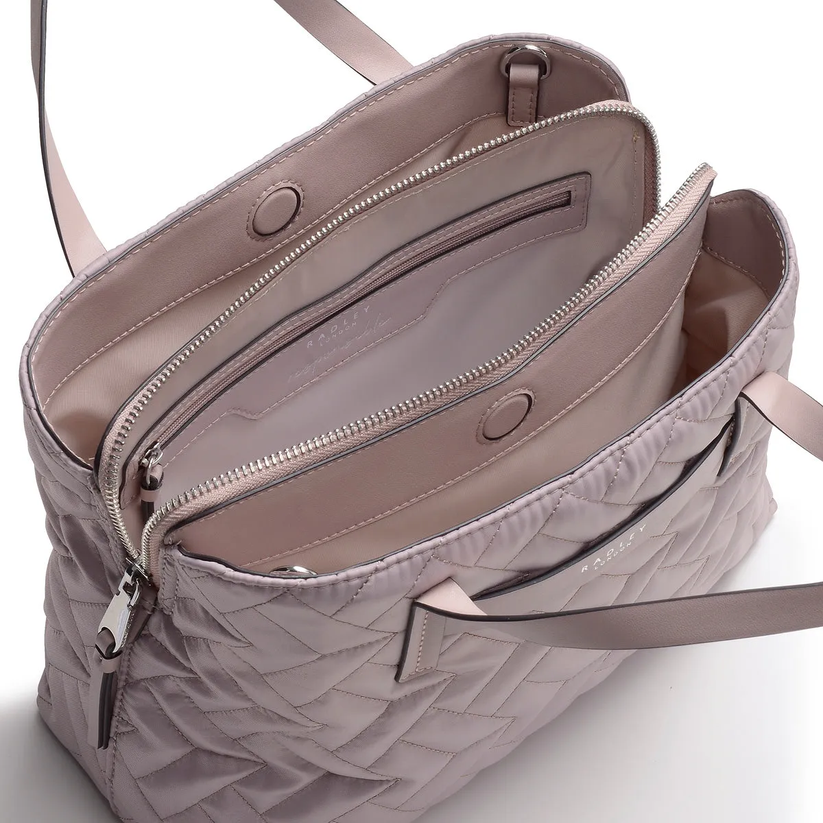 Finsbury Park Quilt - Medium Ziptop Satchel